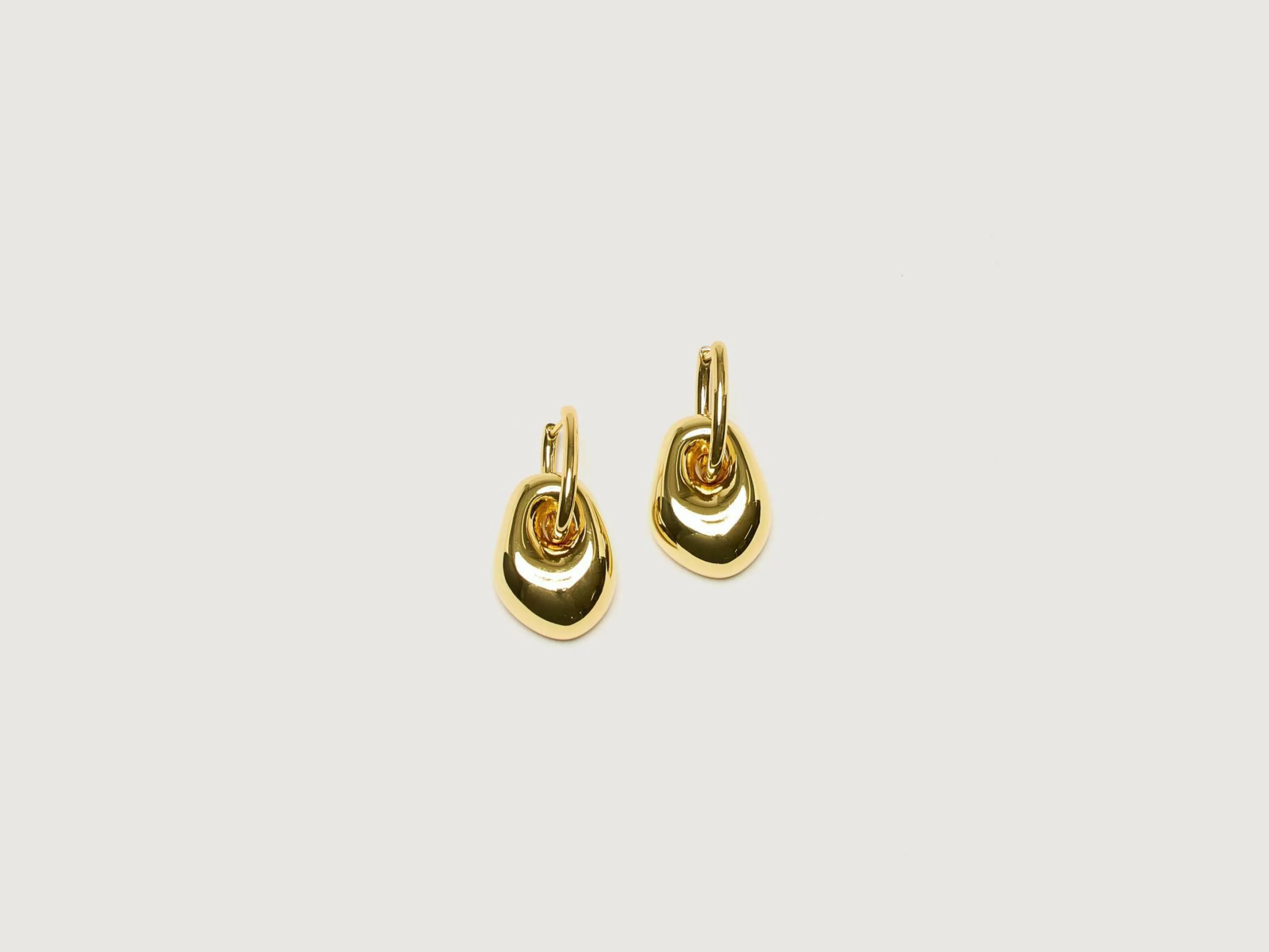 Bijoux-Anni Lu Boucles D'oreilles Golden Pebble