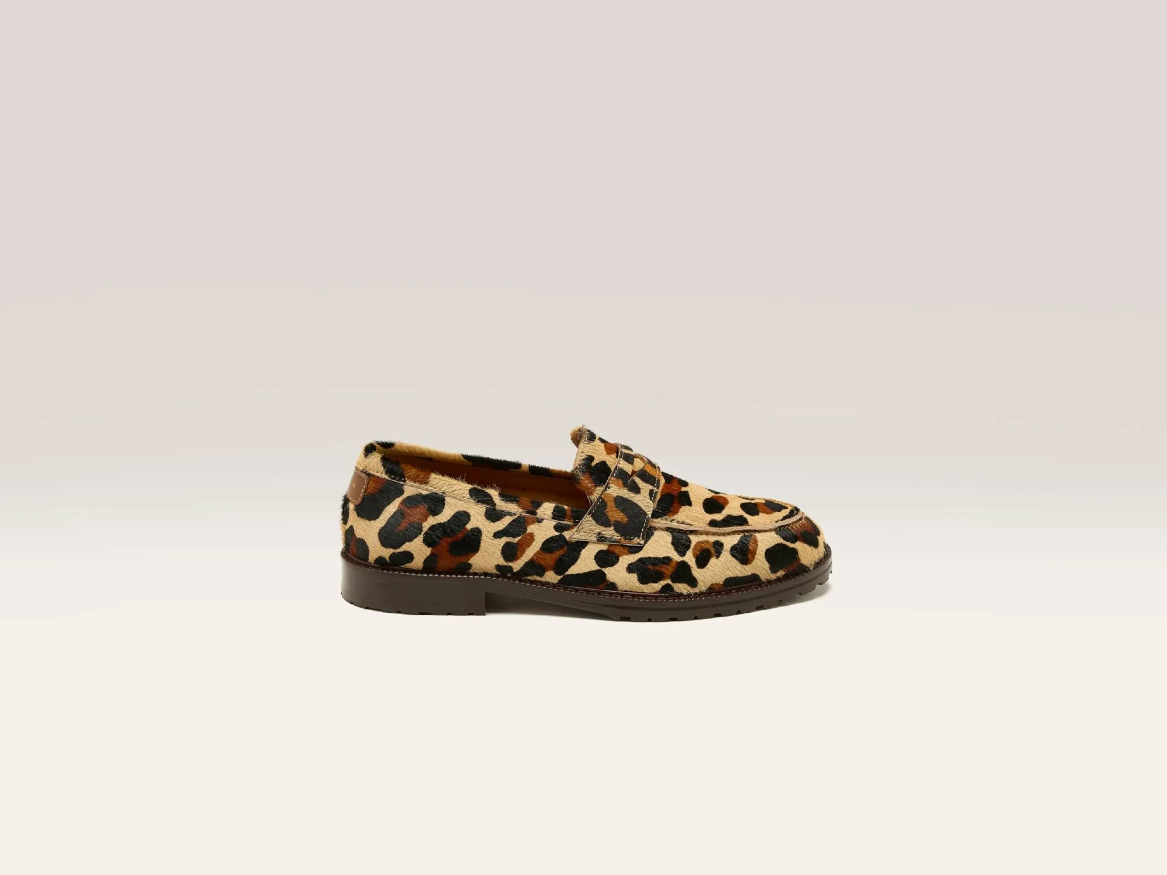 Chaussures Plates-Anthology Mocassins Léopard