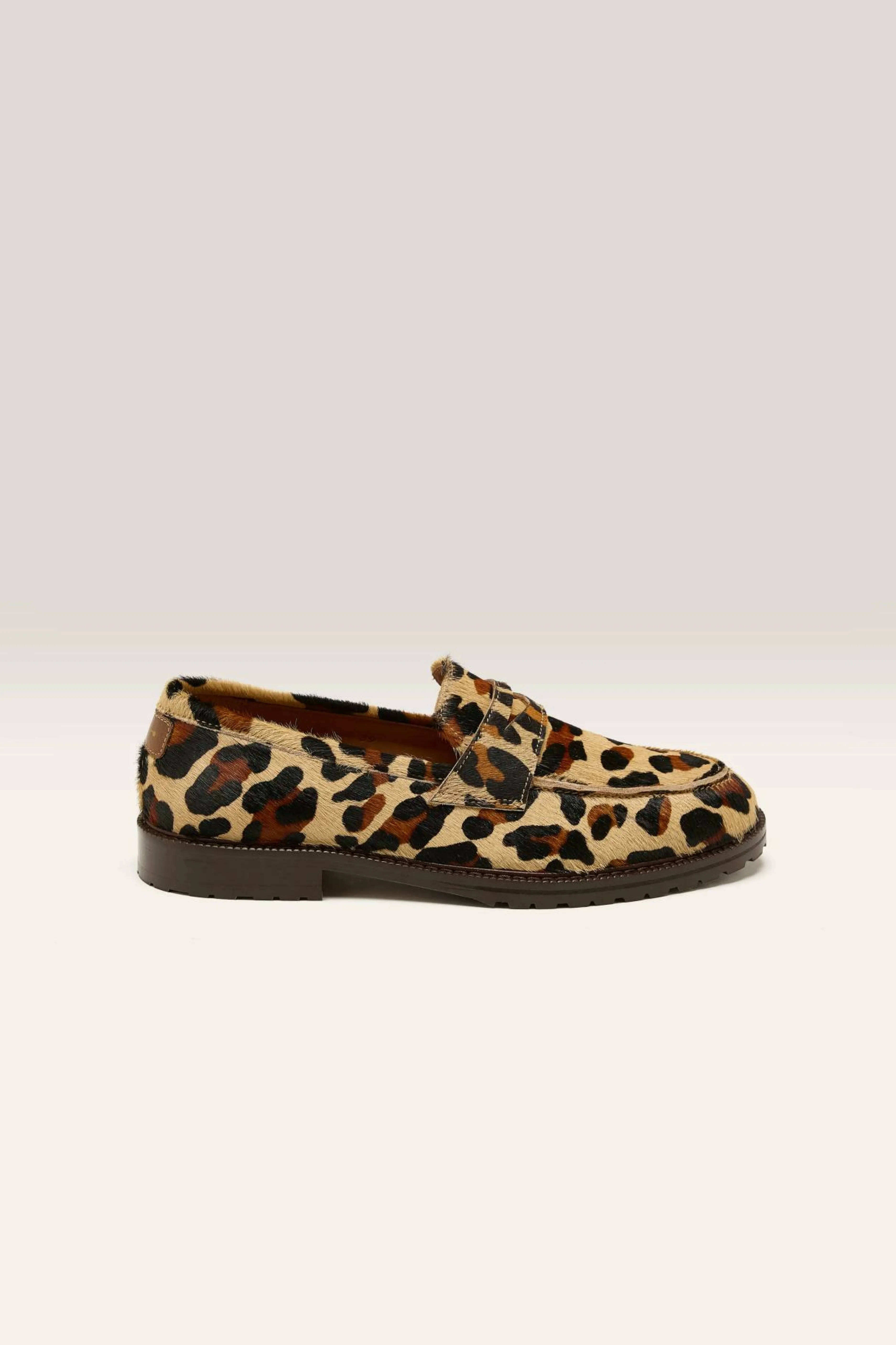 Chaussures Plates-Anthology Mocassins Léopard