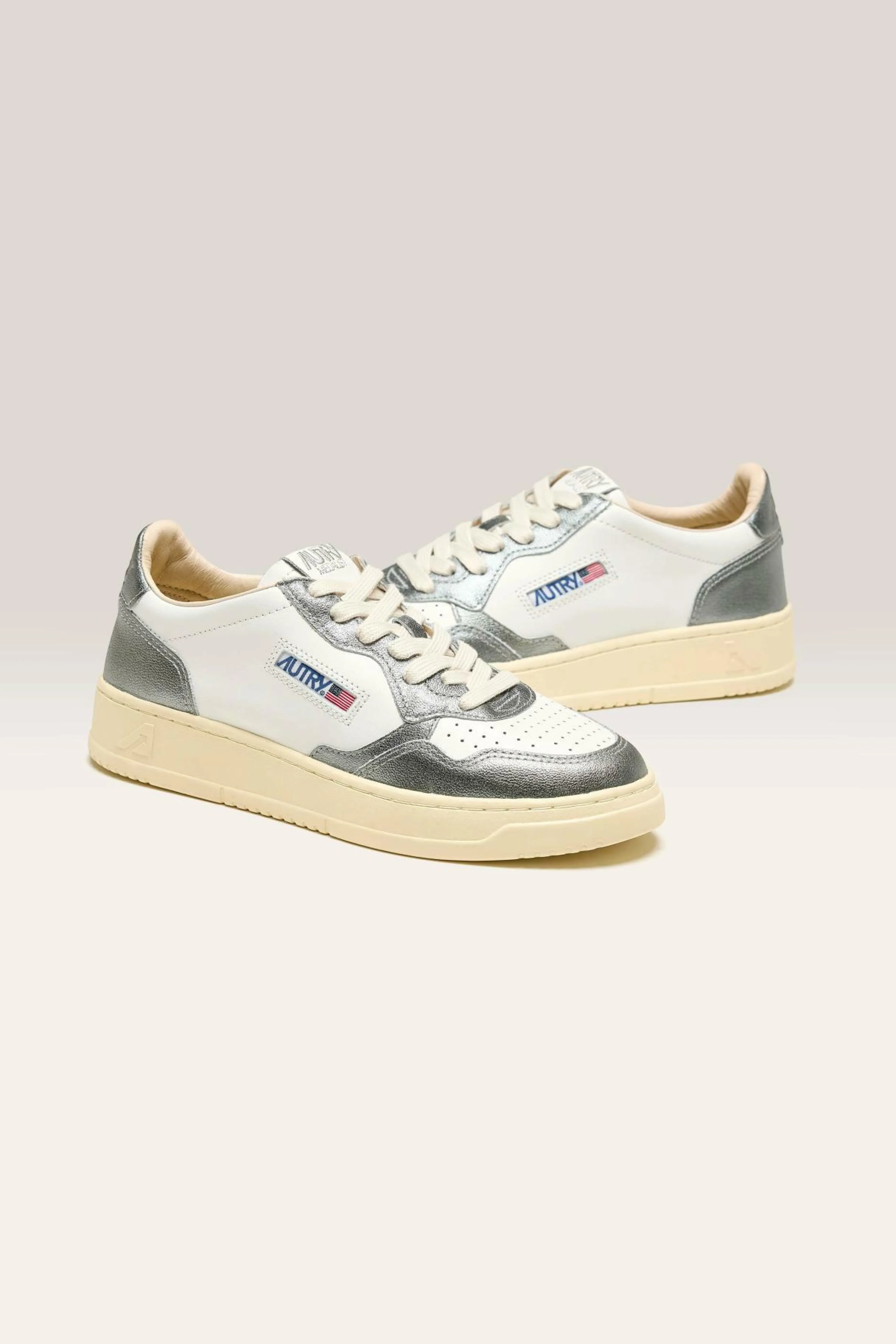 Sneakers-Autry Medalist Low Bicolor Pour Femmes