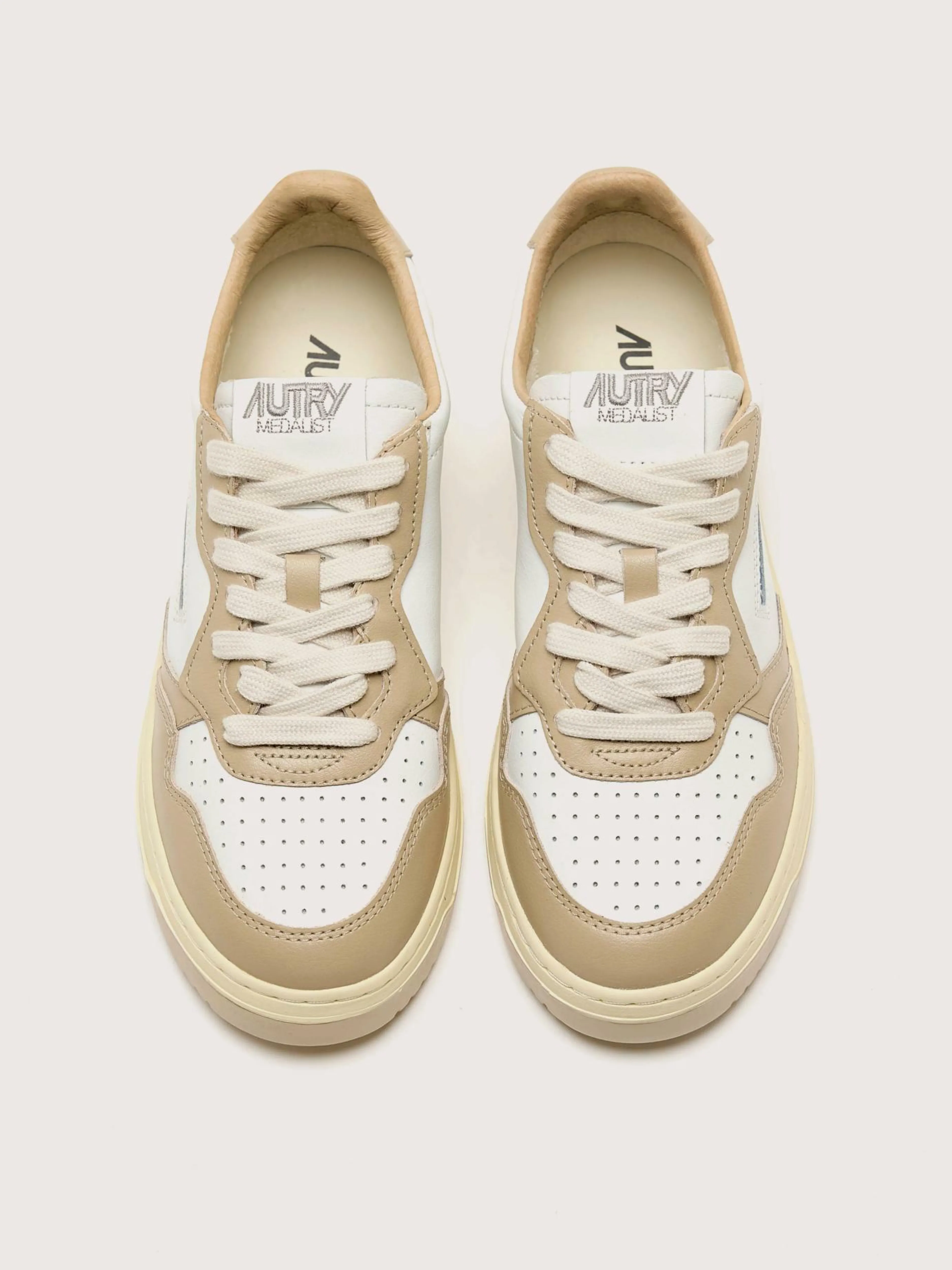 Sneakers-Autry Medalist Low Bicolor Pour Femmes