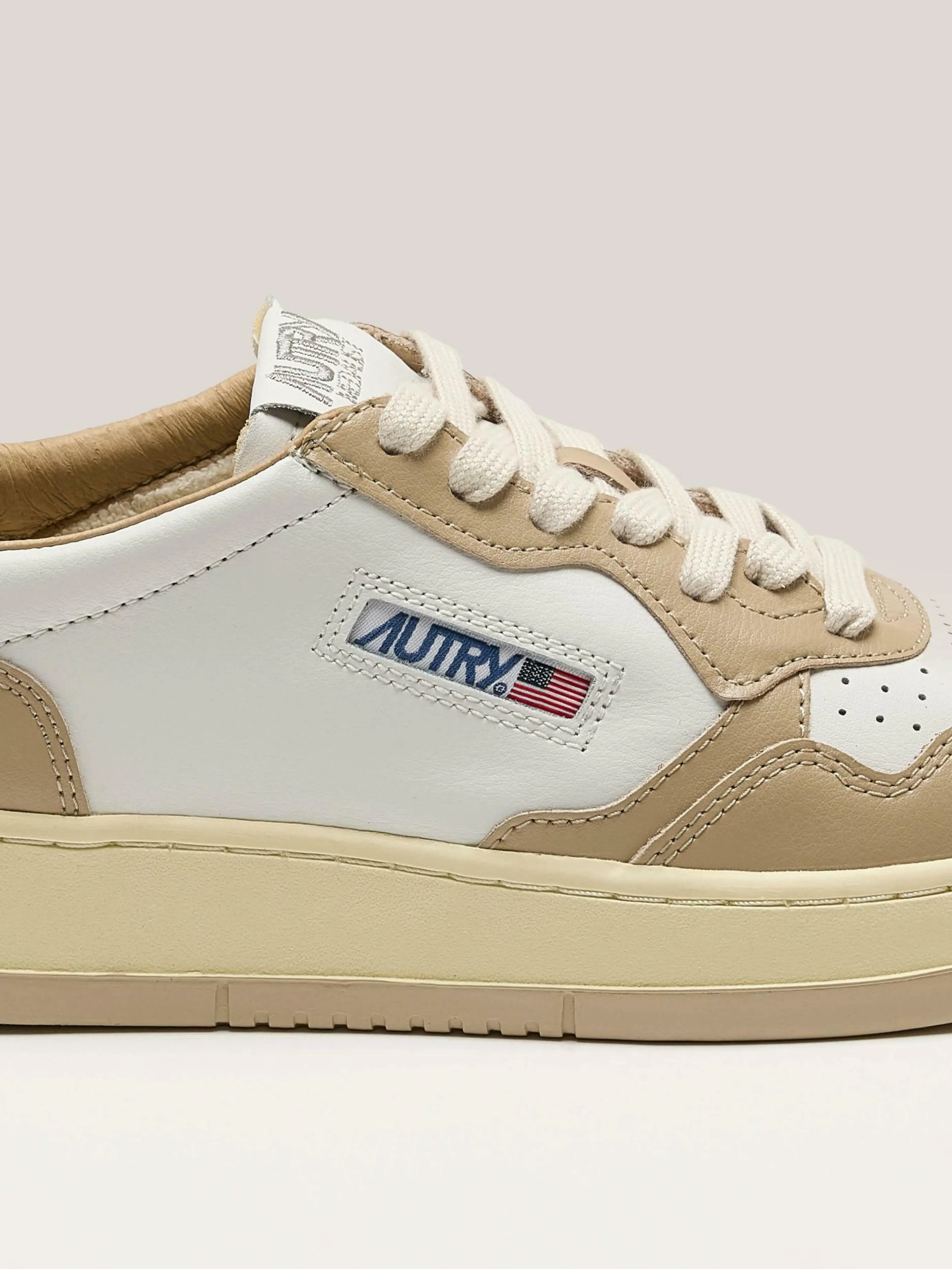 Sneakers-Autry Medalist Low Bicolor Pour Femmes