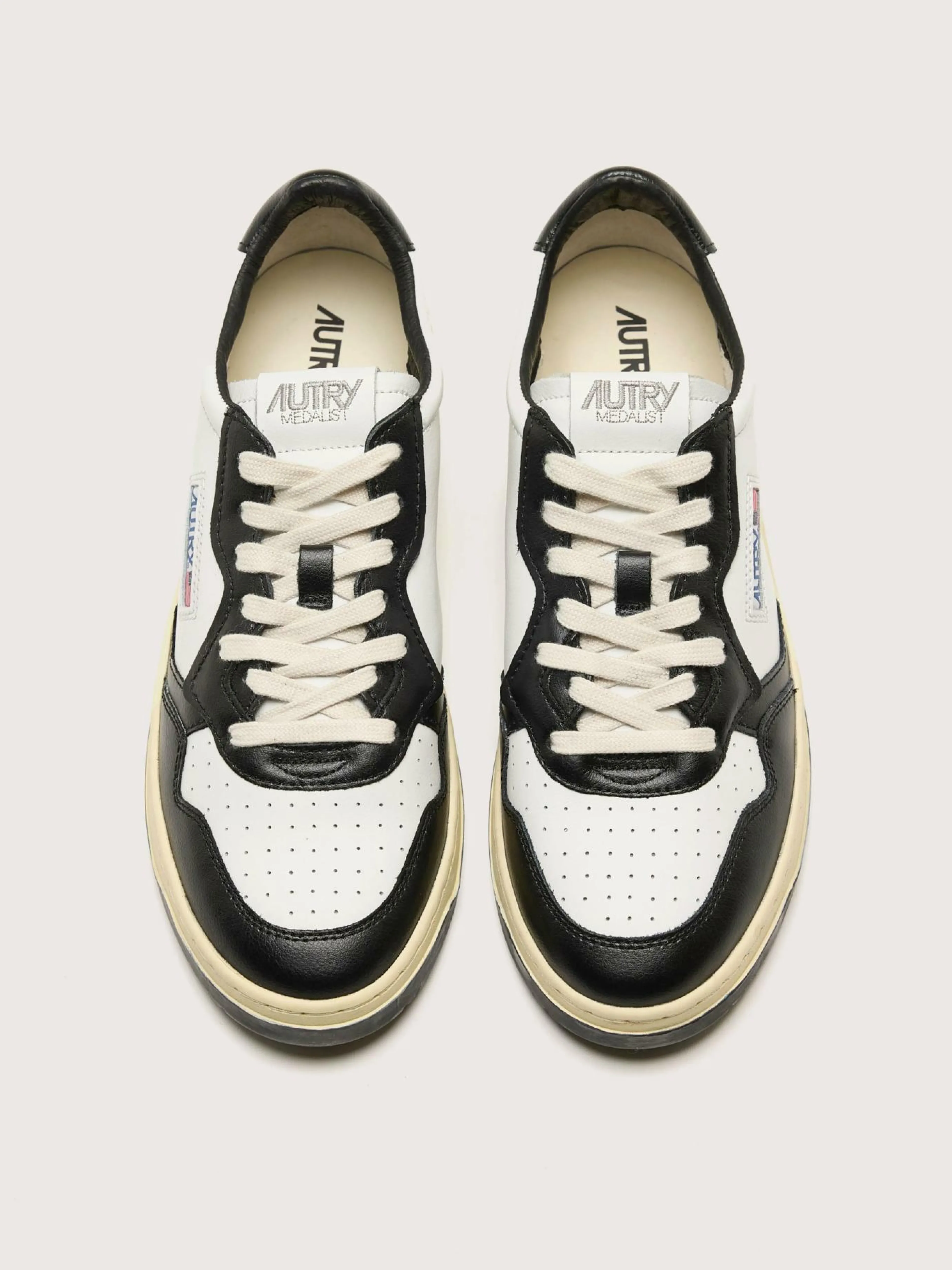 Sneakers-Autry Medalist Low Bicolor Pour Hommes