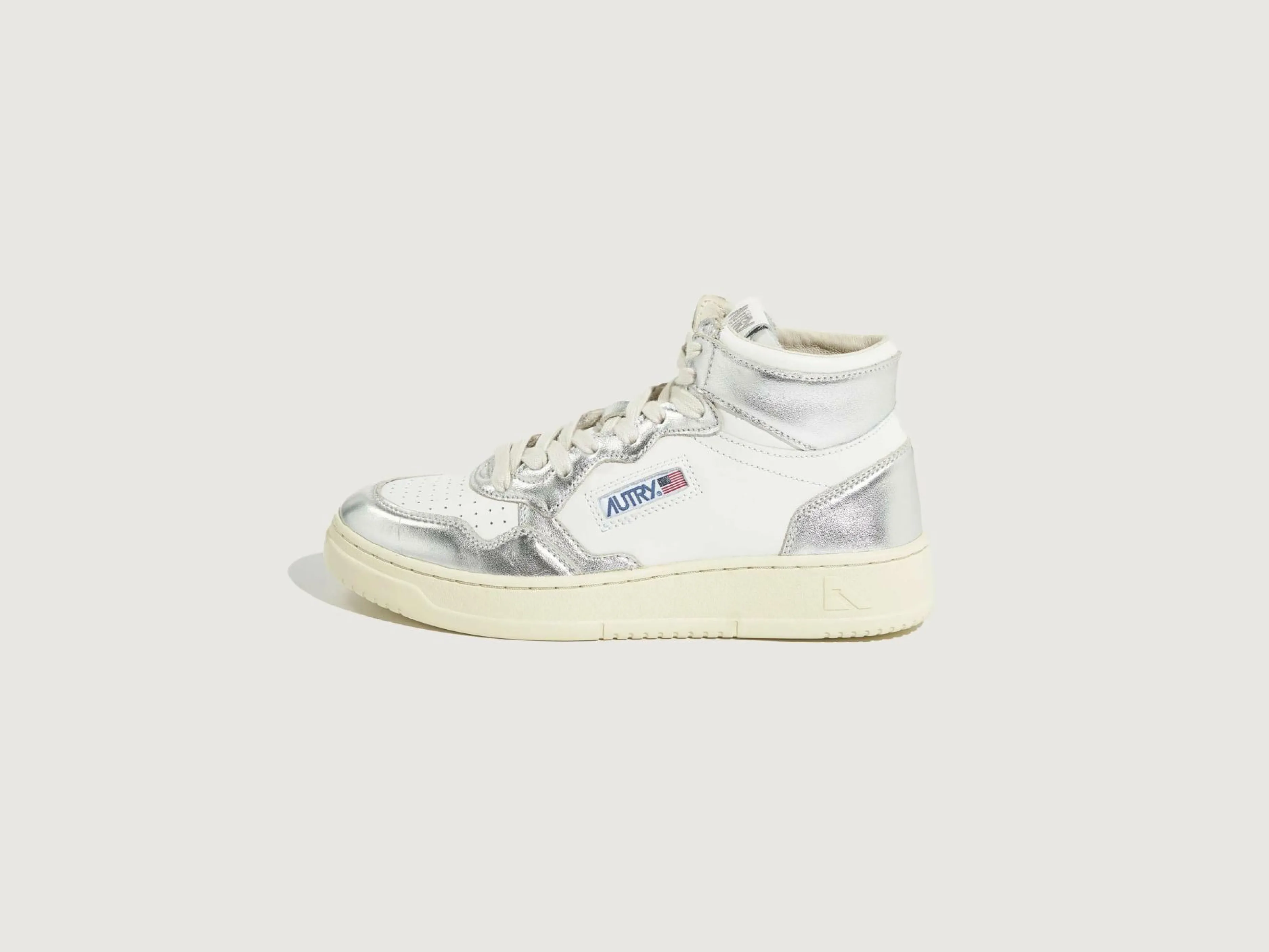 Sneakers-Autry Medalist Mid Bicolor Pour Femmes