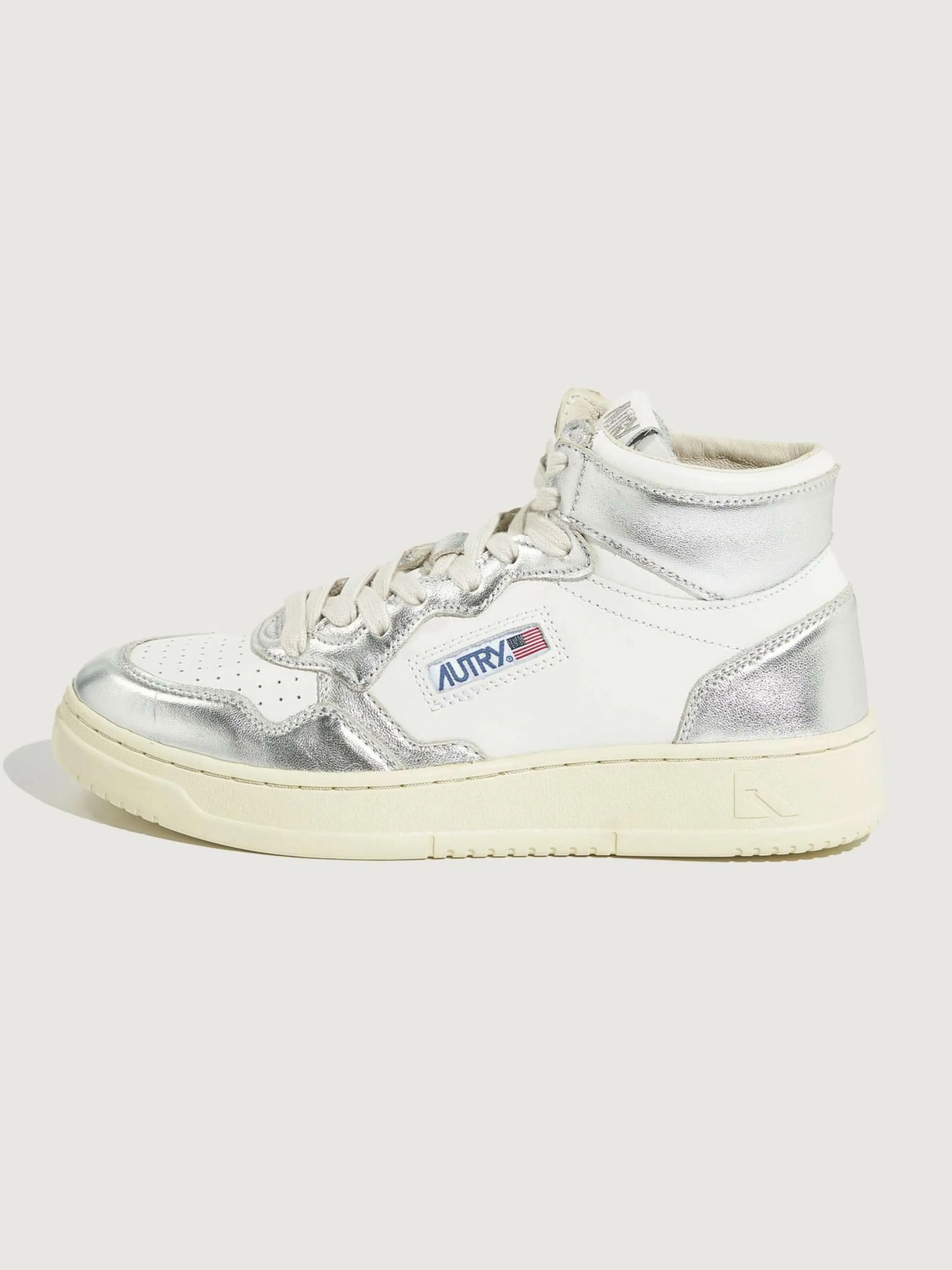 Sneakers-Autry Medalist Mid Bicolor Pour Femmes