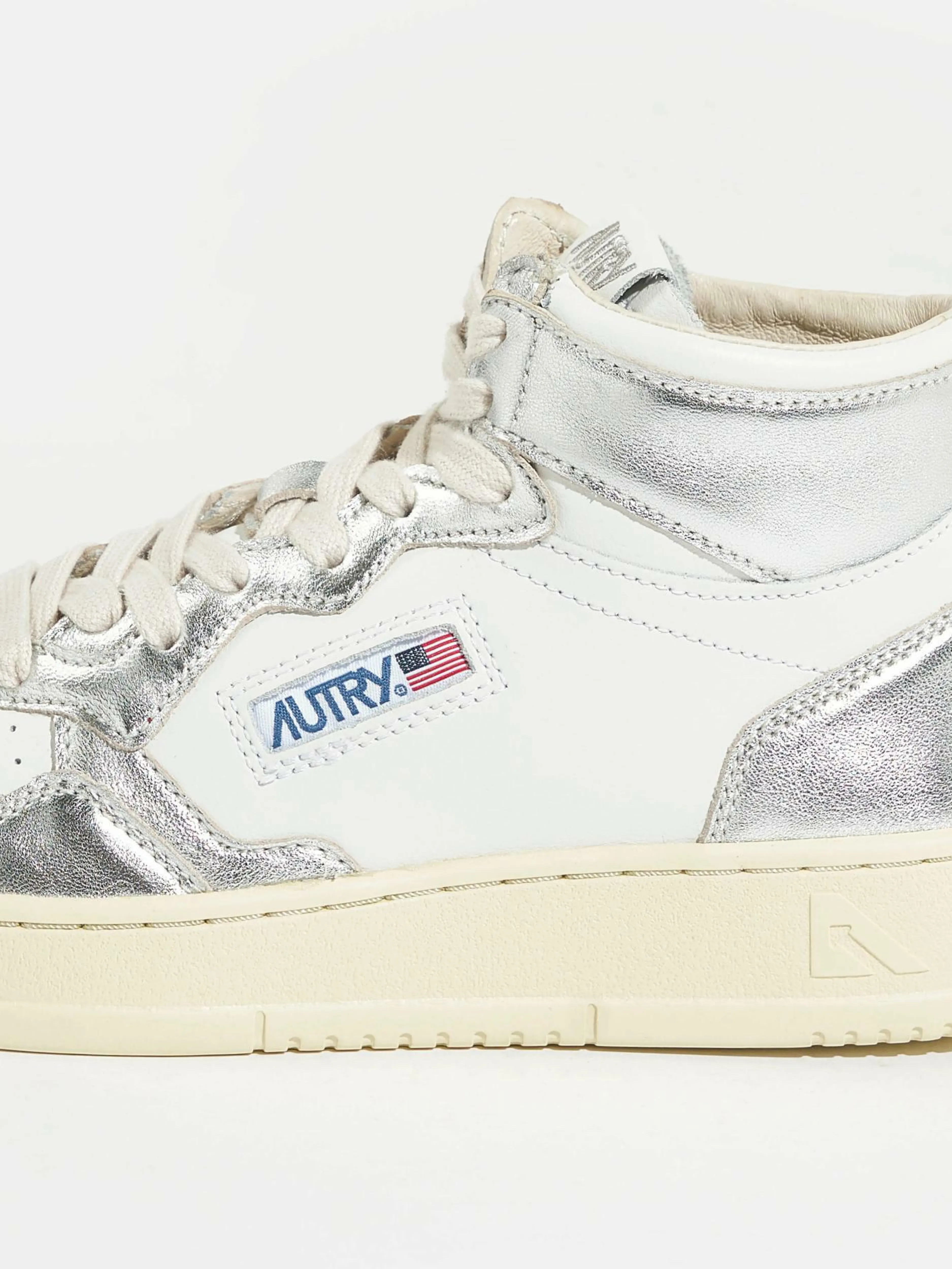 Sneakers-Autry Medalist Mid Bicolor Pour Femmes