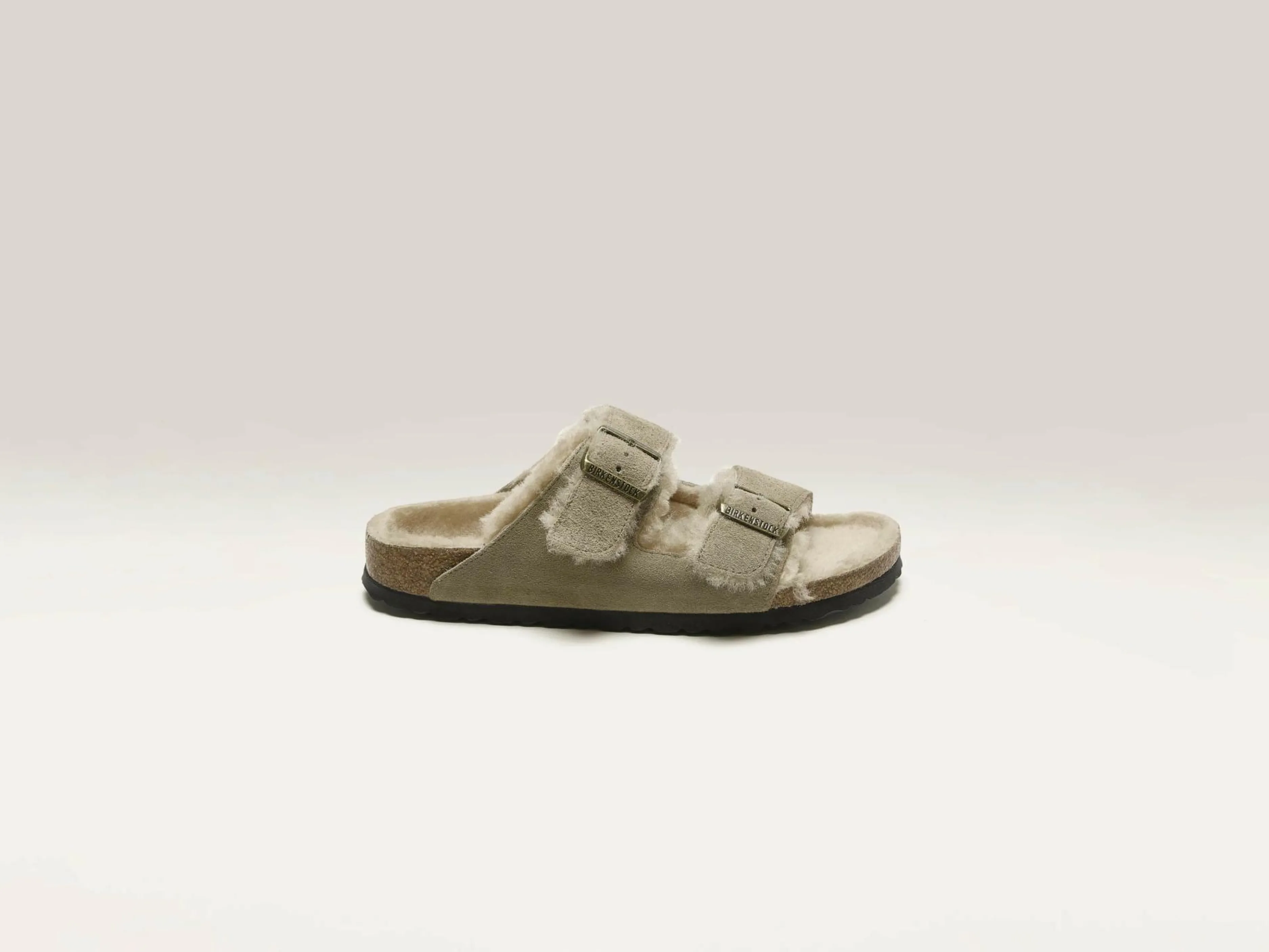 Sandales-Birkenstock Arizona Shearling Pour Femmes