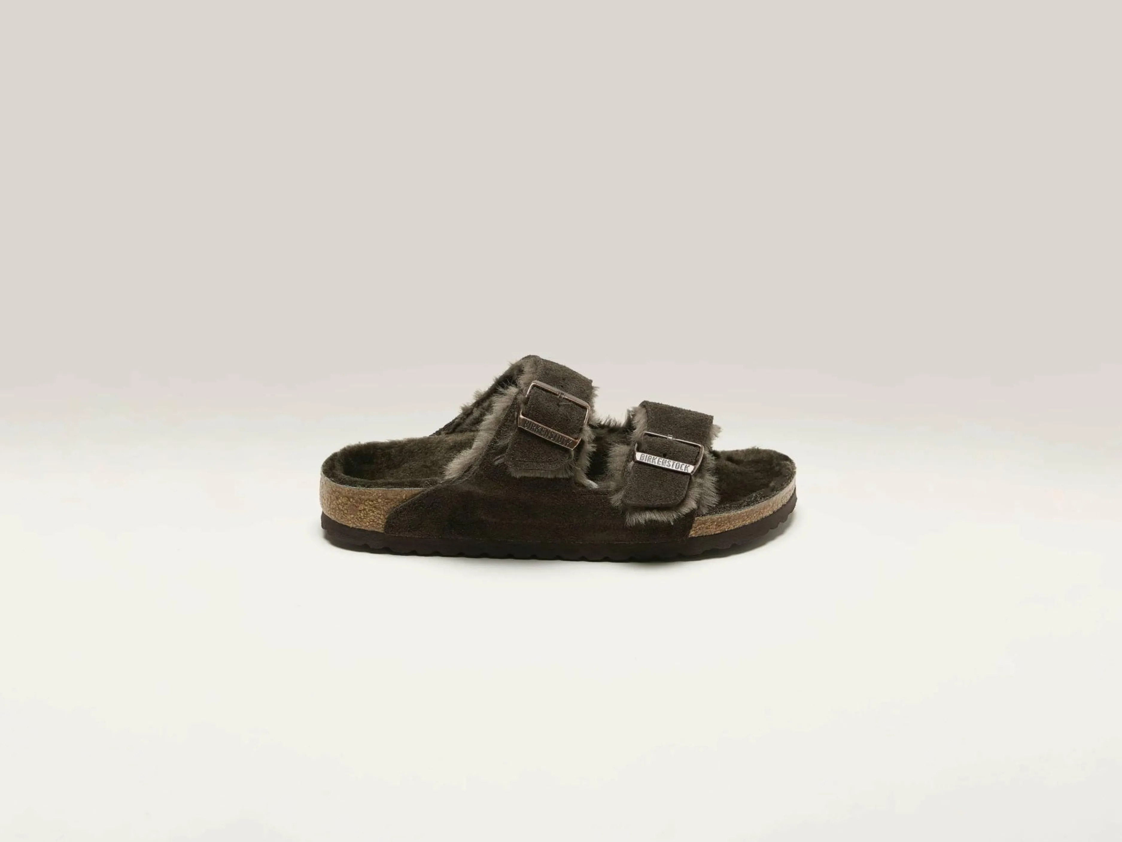 Sandales-Birkenstock Arizona Shearling Pour Femmes