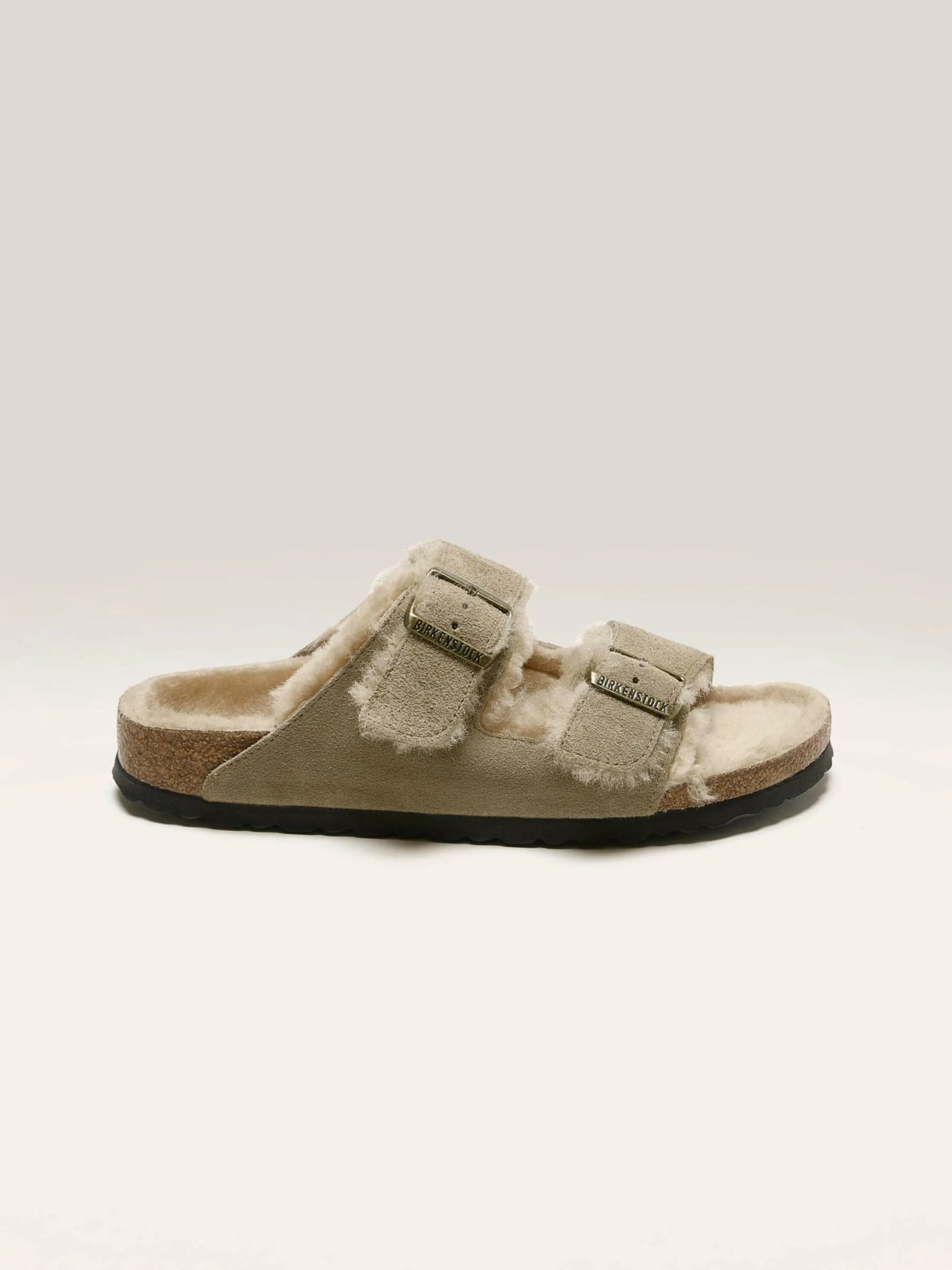 Sandales-Birkenstock Arizona Shearling Pour Femmes