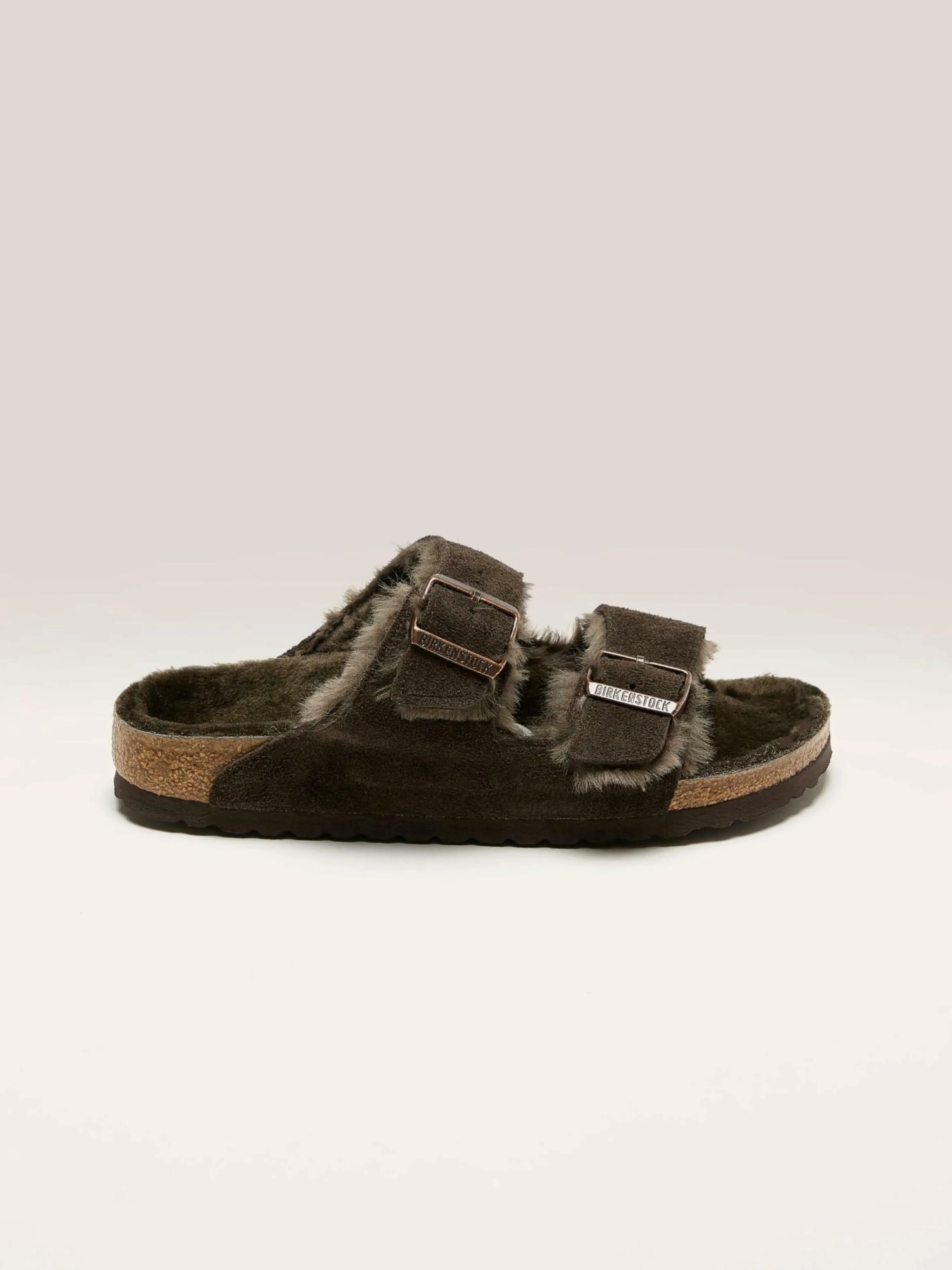 Sandales-Birkenstock Arizona Shearling Pour Femmes