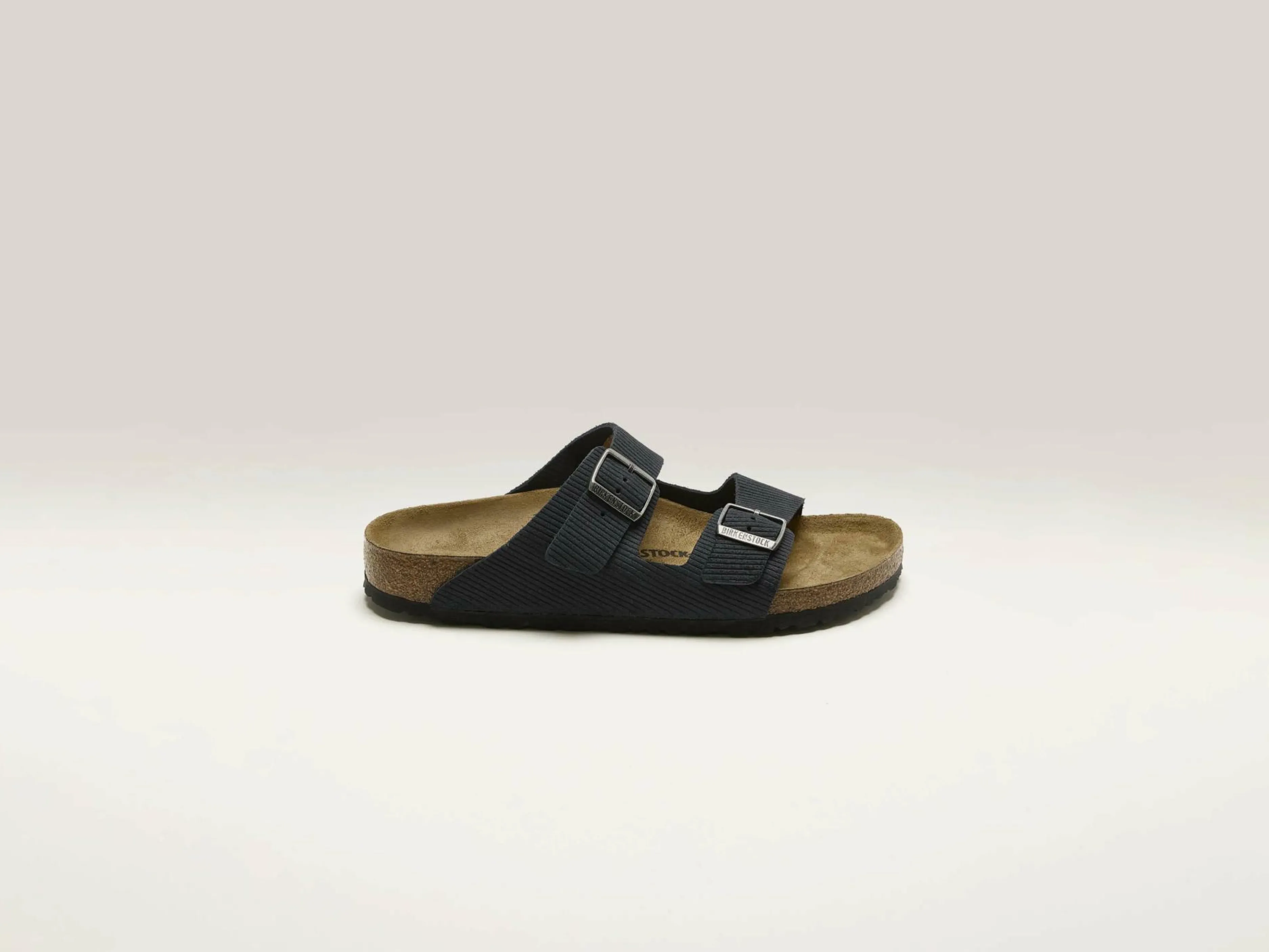 Sandales-Birkenstock Arizona Suede Embossed Pour Hommes
