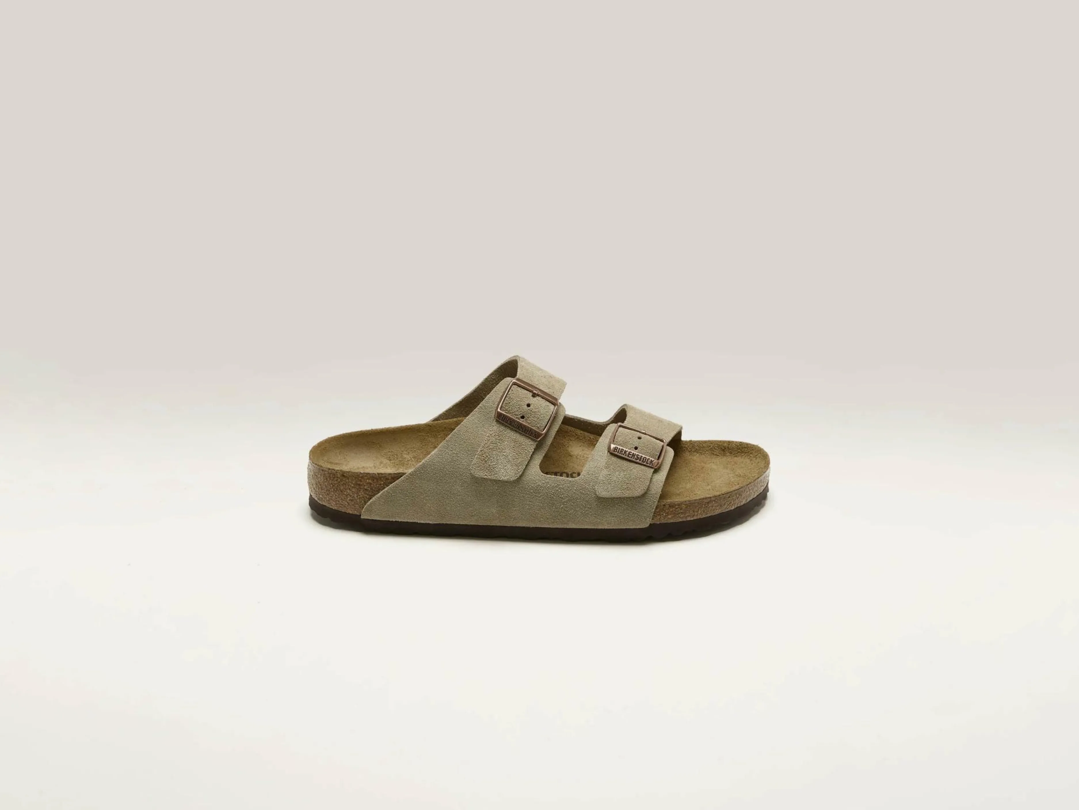 Sandales-Birkenstock Arizona Suede Leather Pour Hommes
