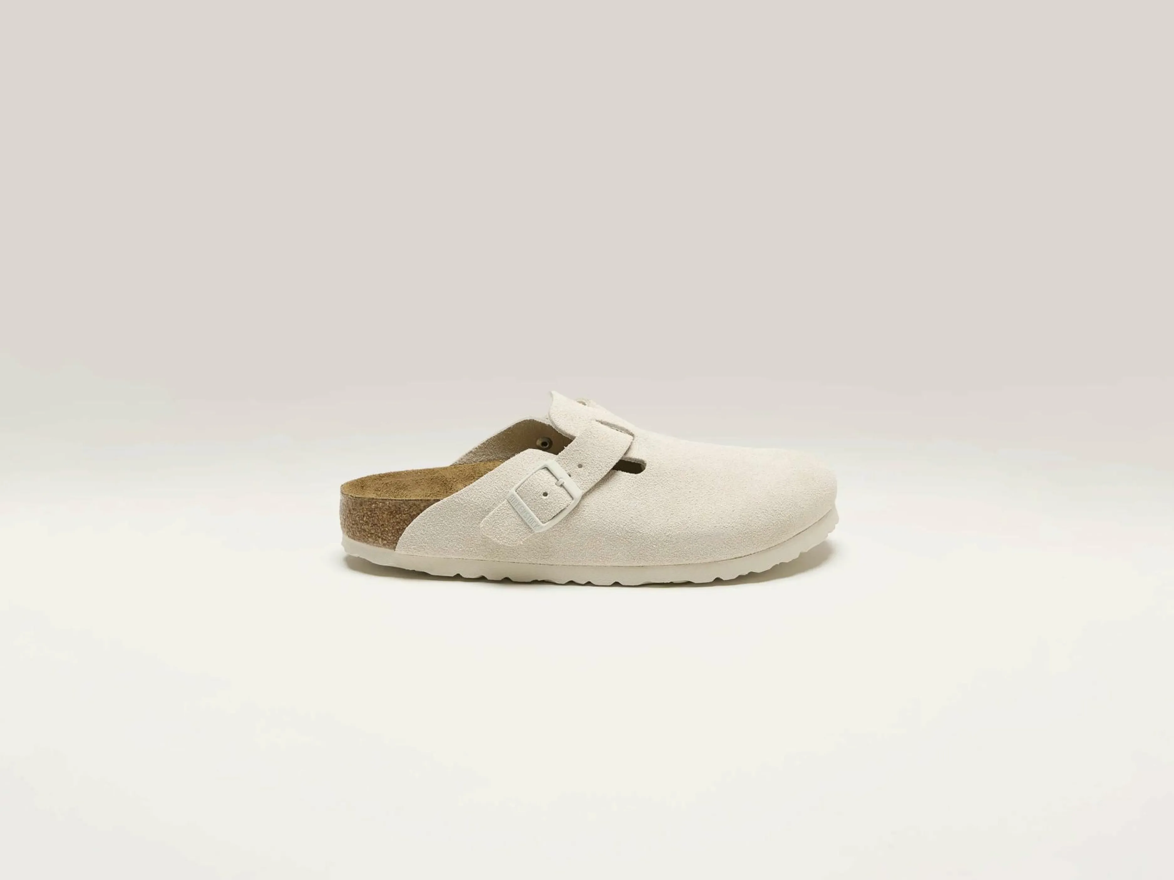 Sabots-Birkenstock Sabots Boston Suede Leather Pour Femmes