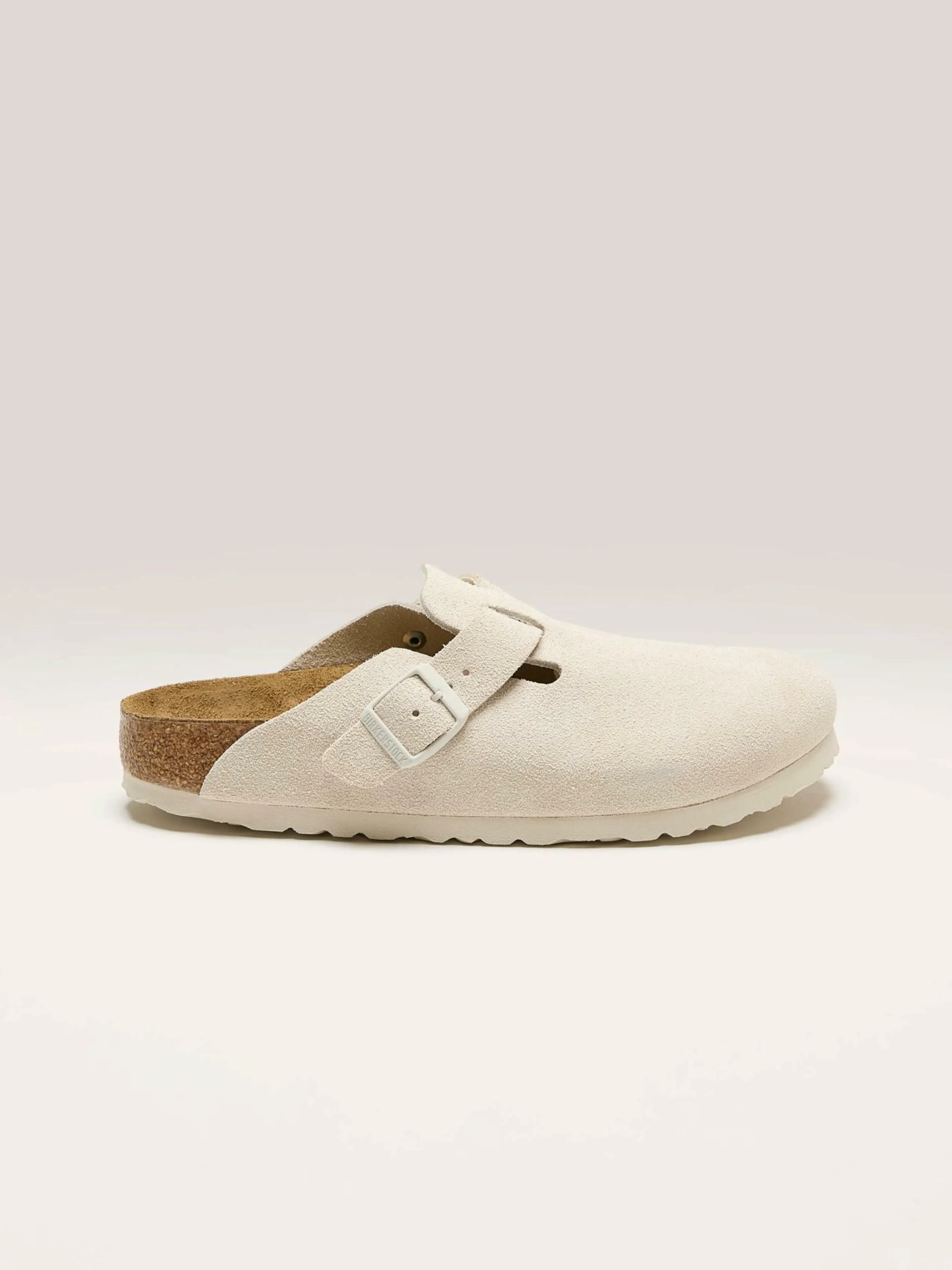 Sabots-Birkenstock Sabots Boston Suede Leather Pour Femmes