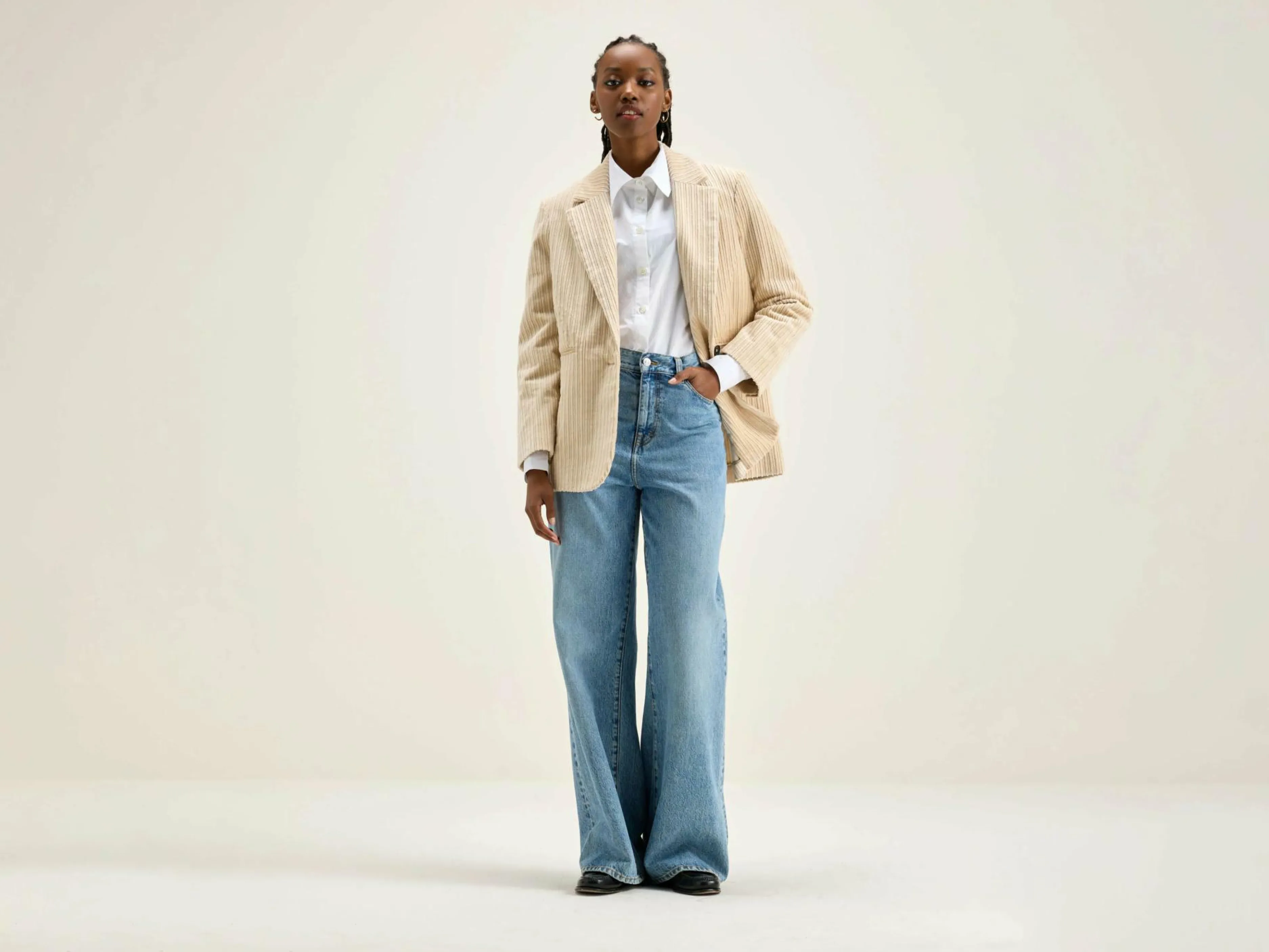 Manteaux & Vestes-Bellerose Blazer Décontracté Veil Shell