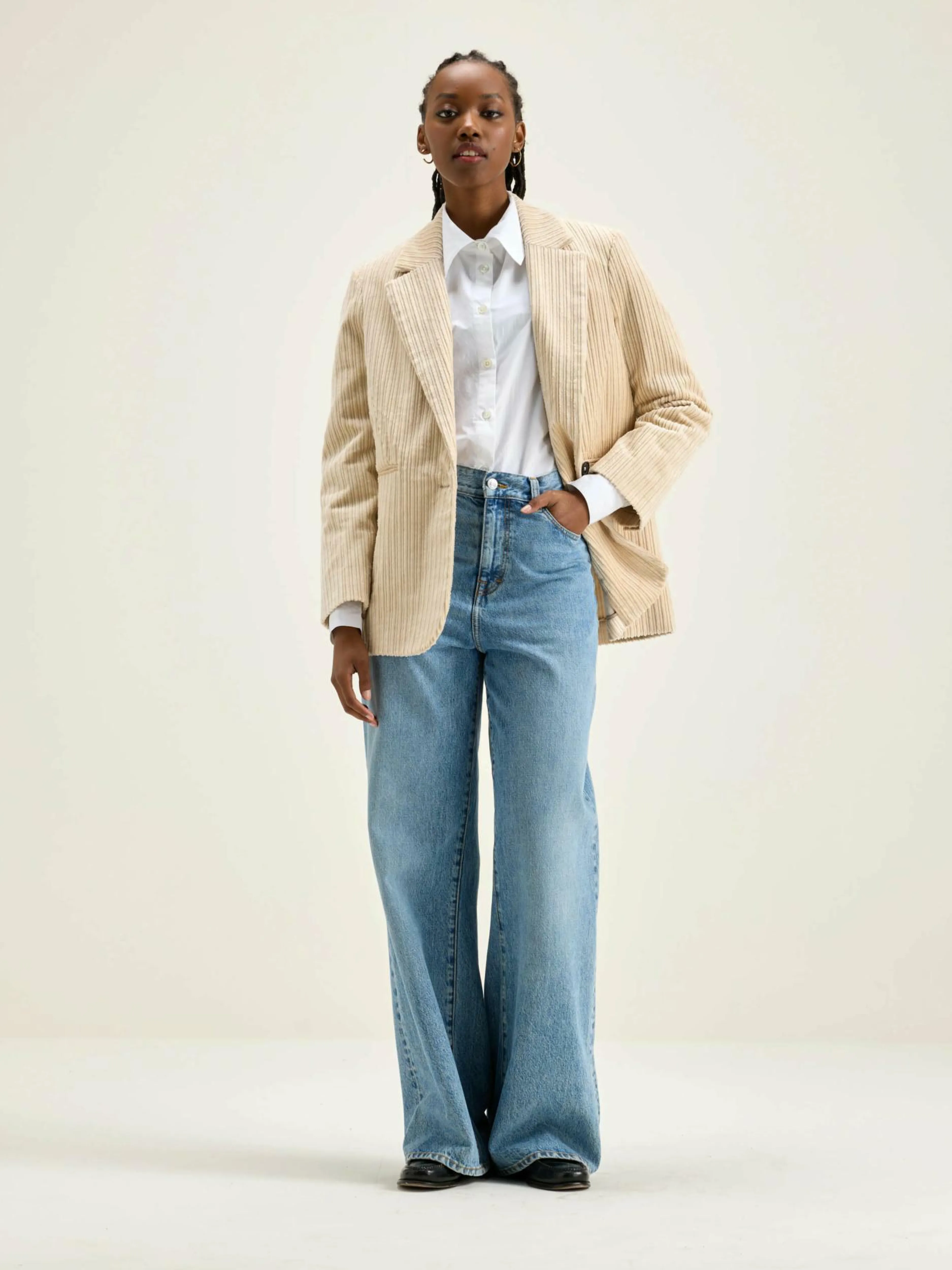 Manteaux & Vestes-Bellerose Blazer Décontracté Veil Shell