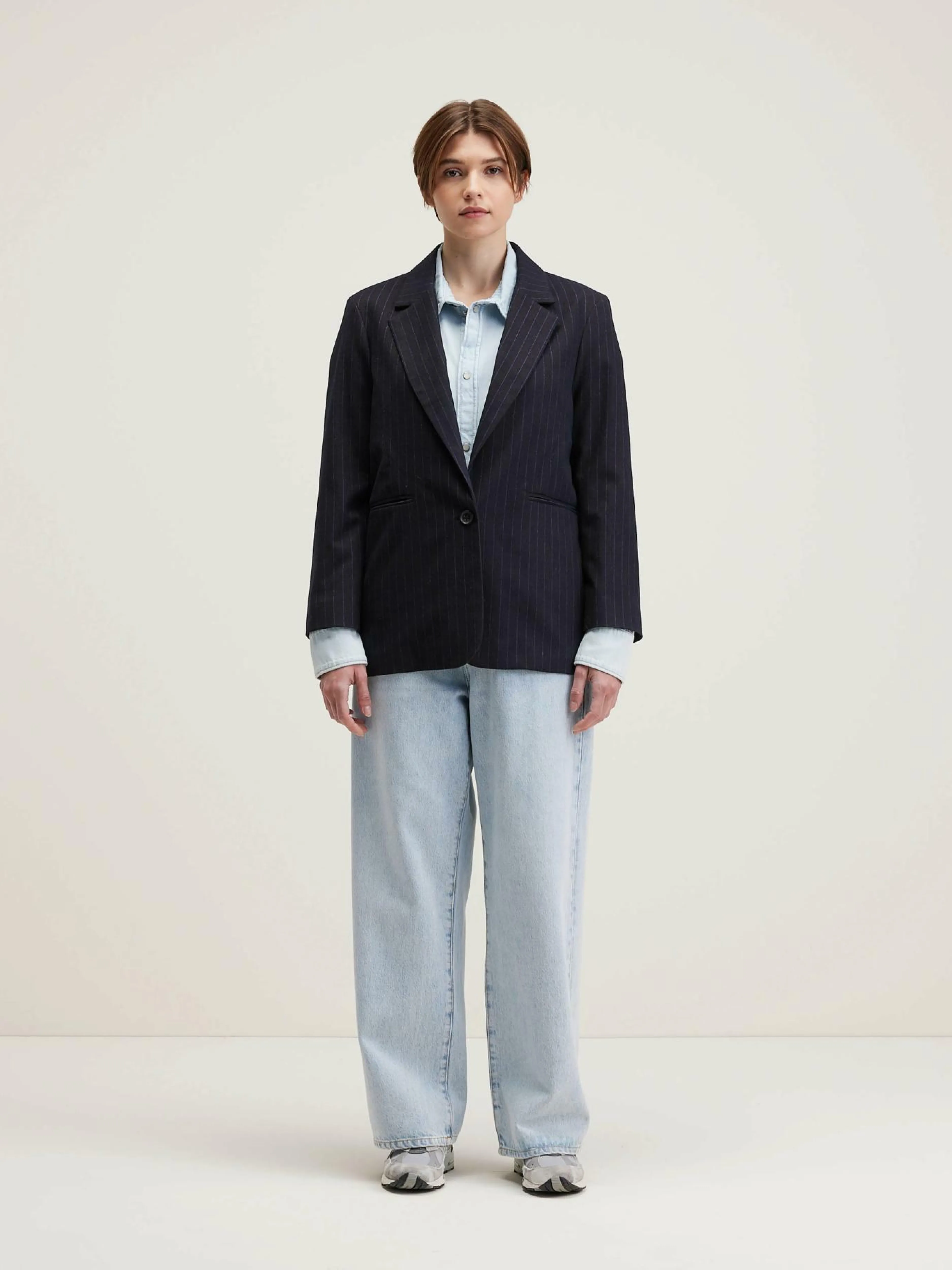 Manteaux & Vestes-Bellerose Blazer Décontracté Veil Black beauty
