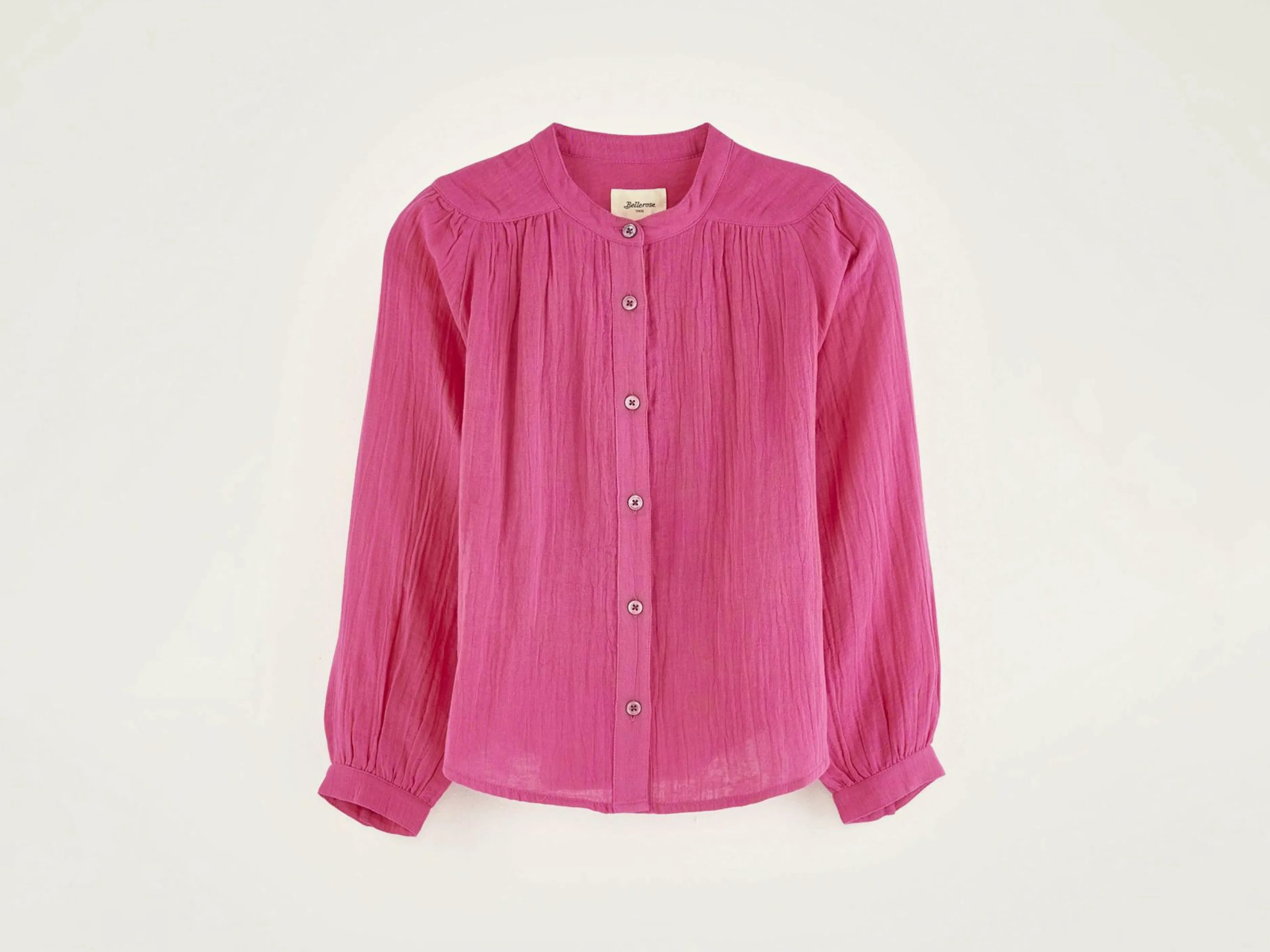 Blouses & Chemises-Bellerose Blouse Classique Hopsa Fushia