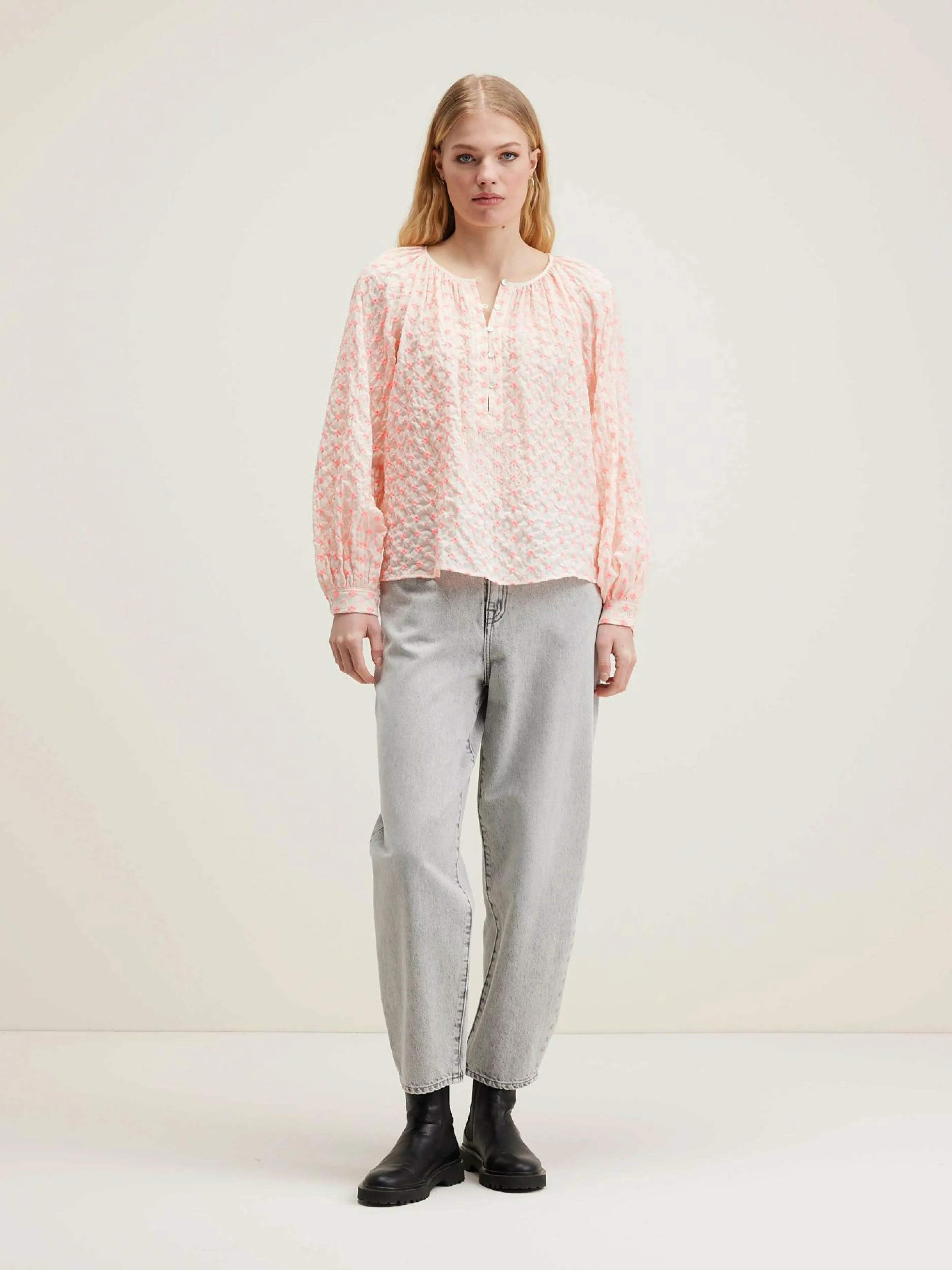 Blouses & Chemises-Bellerose Blouse Romantique Haiti Light rose / Rosee