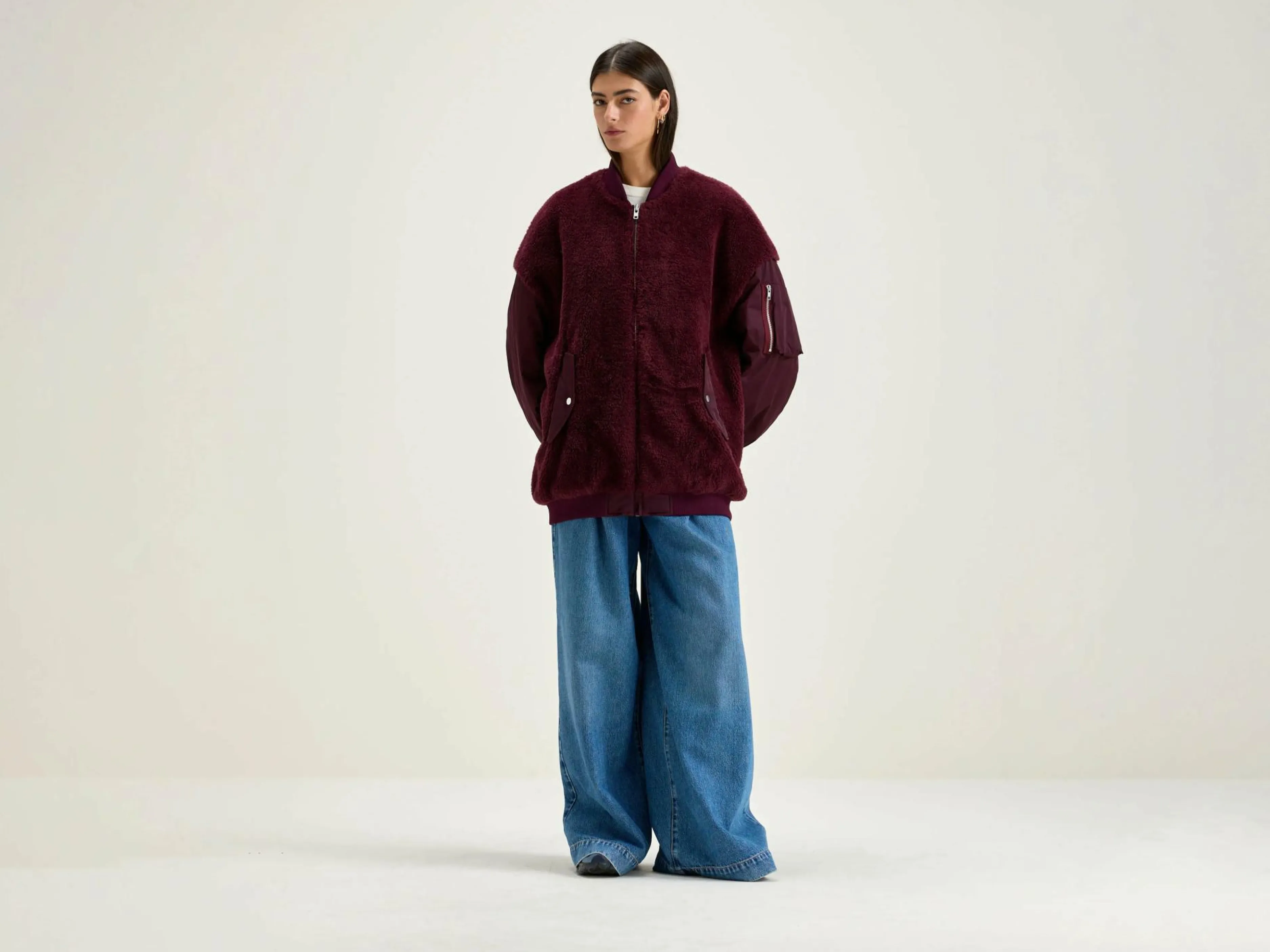 Manteaux & Vestes-Bellerose Bomber Highway Wine