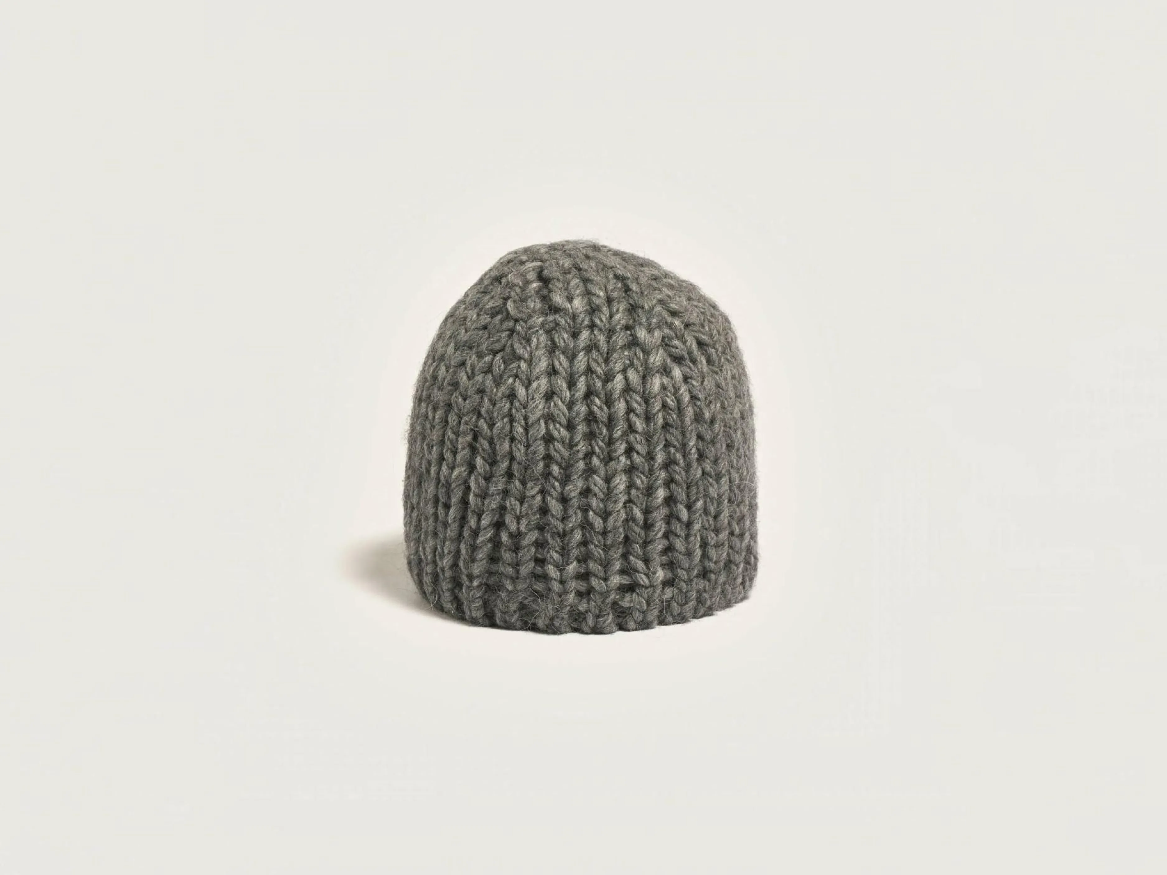 Bonnets & Casquettes-Bellerose Bonnet Tricoté Kouha Mid grey