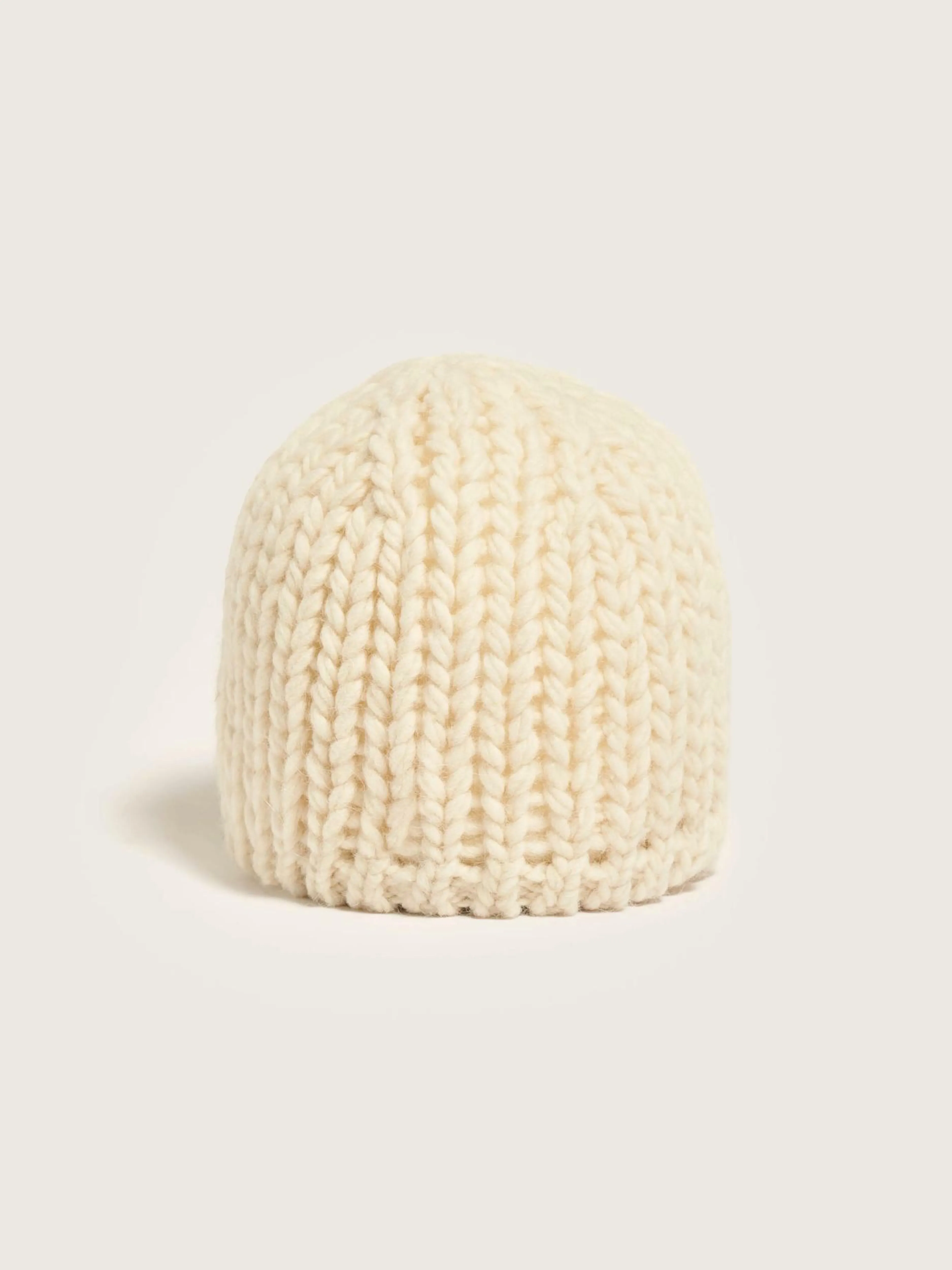 Bonnets & Casquettes-Bellerose Bonnet Tricoté Kouha Ivory