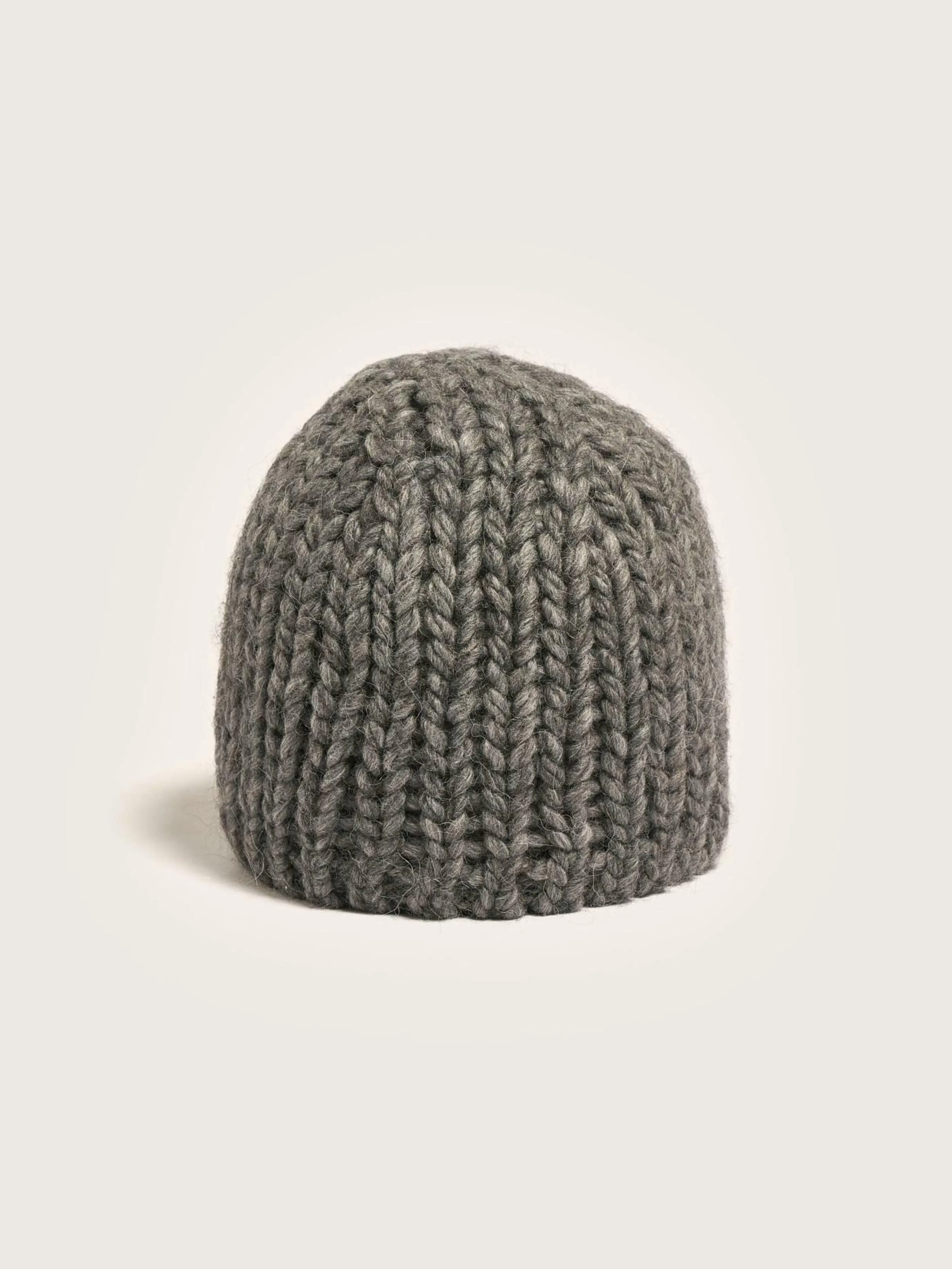 Bonnets & Casquettes-Bellerose Bonnet Tricoté Kouha Mid grey