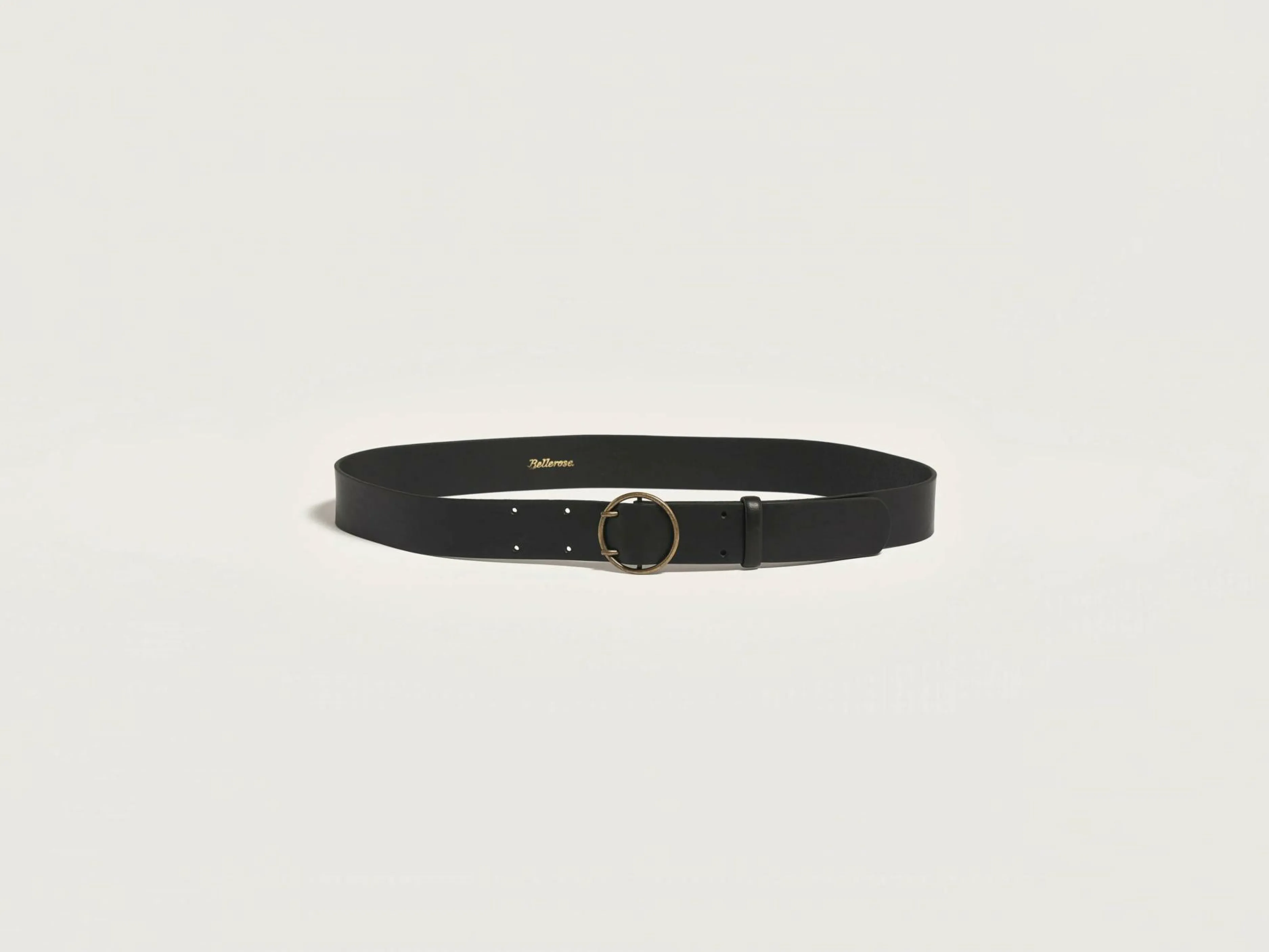 Petites Maroquineries | Ceintures-Bellerose Ceinture En Cuir Selya Black