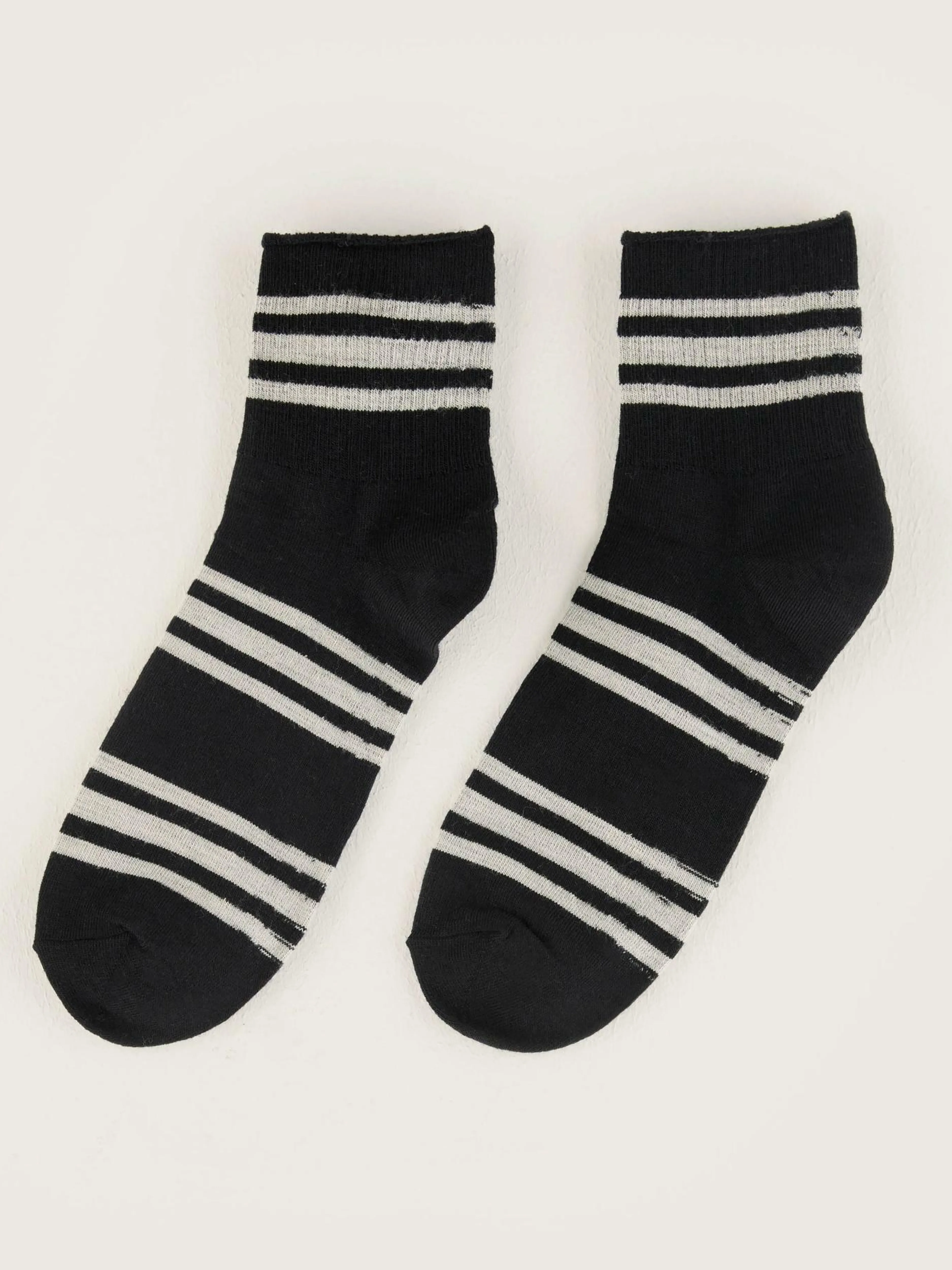 Chaussettes-Bellerose Chaussettes Bitia Black / Natural