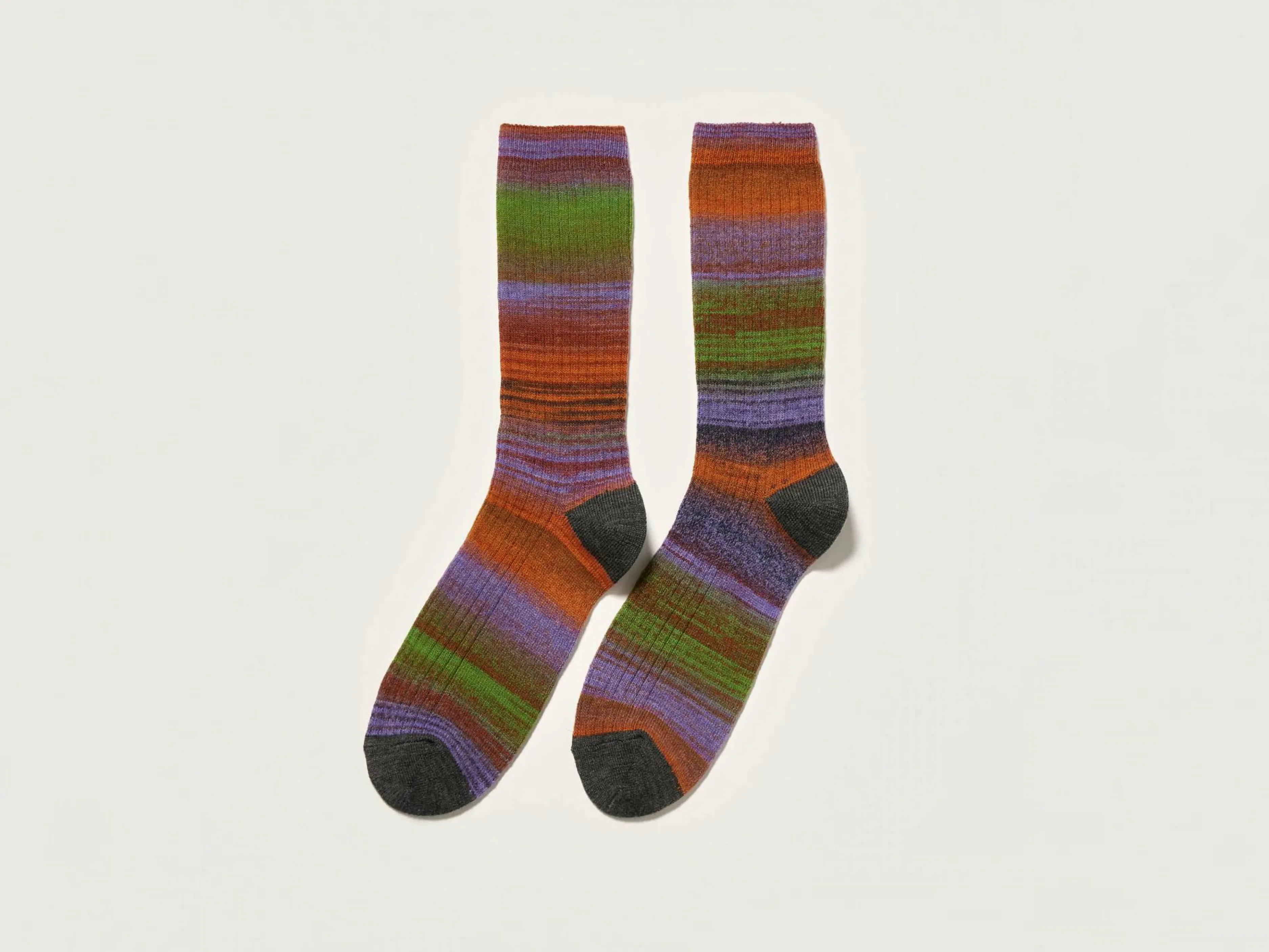Chaussettes-Bellerose Chaussettes En Maille Baque Multicolor