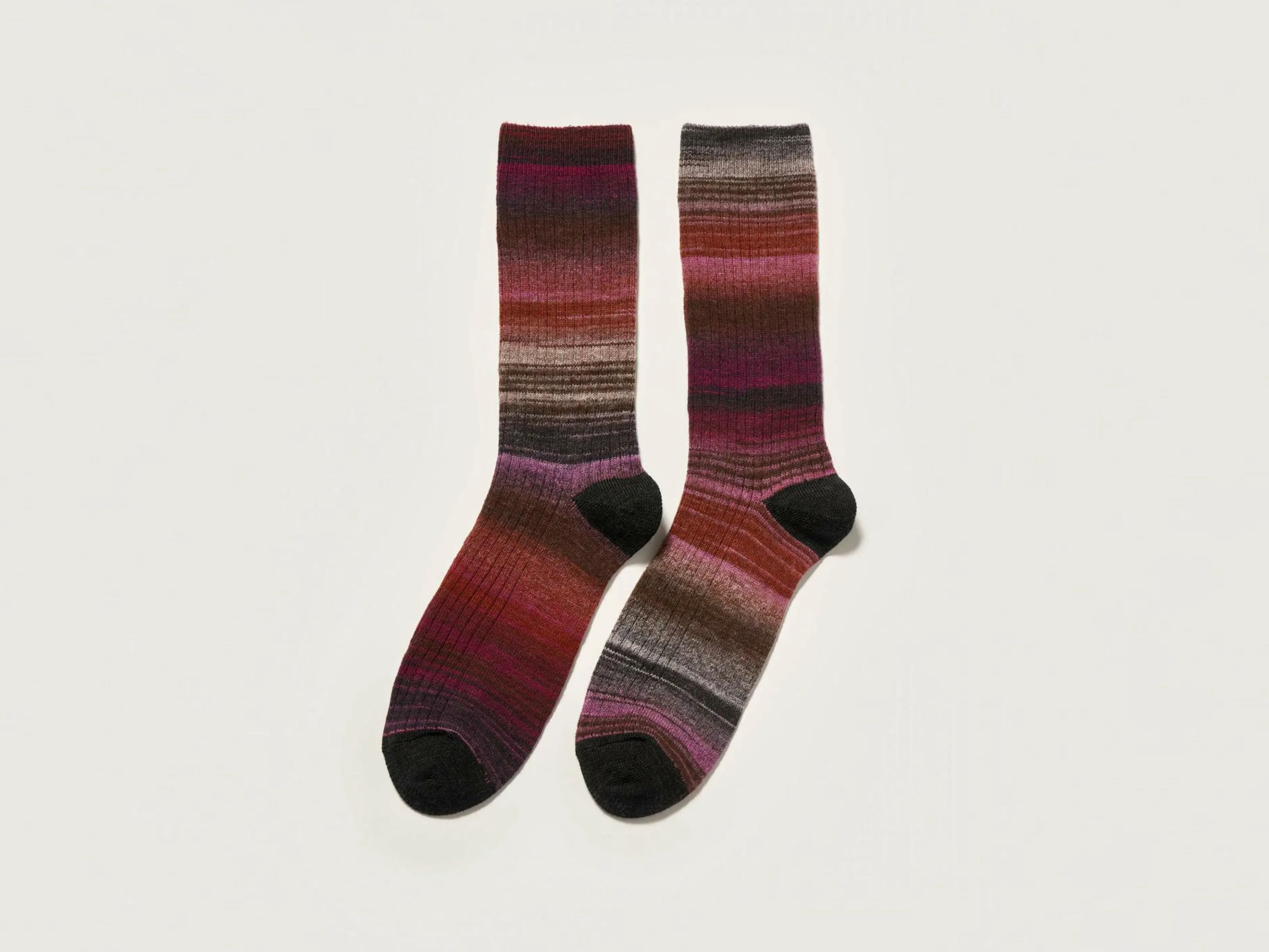 Chaussettes-Bellerose Chaussettes En Maille Baque Multicolor