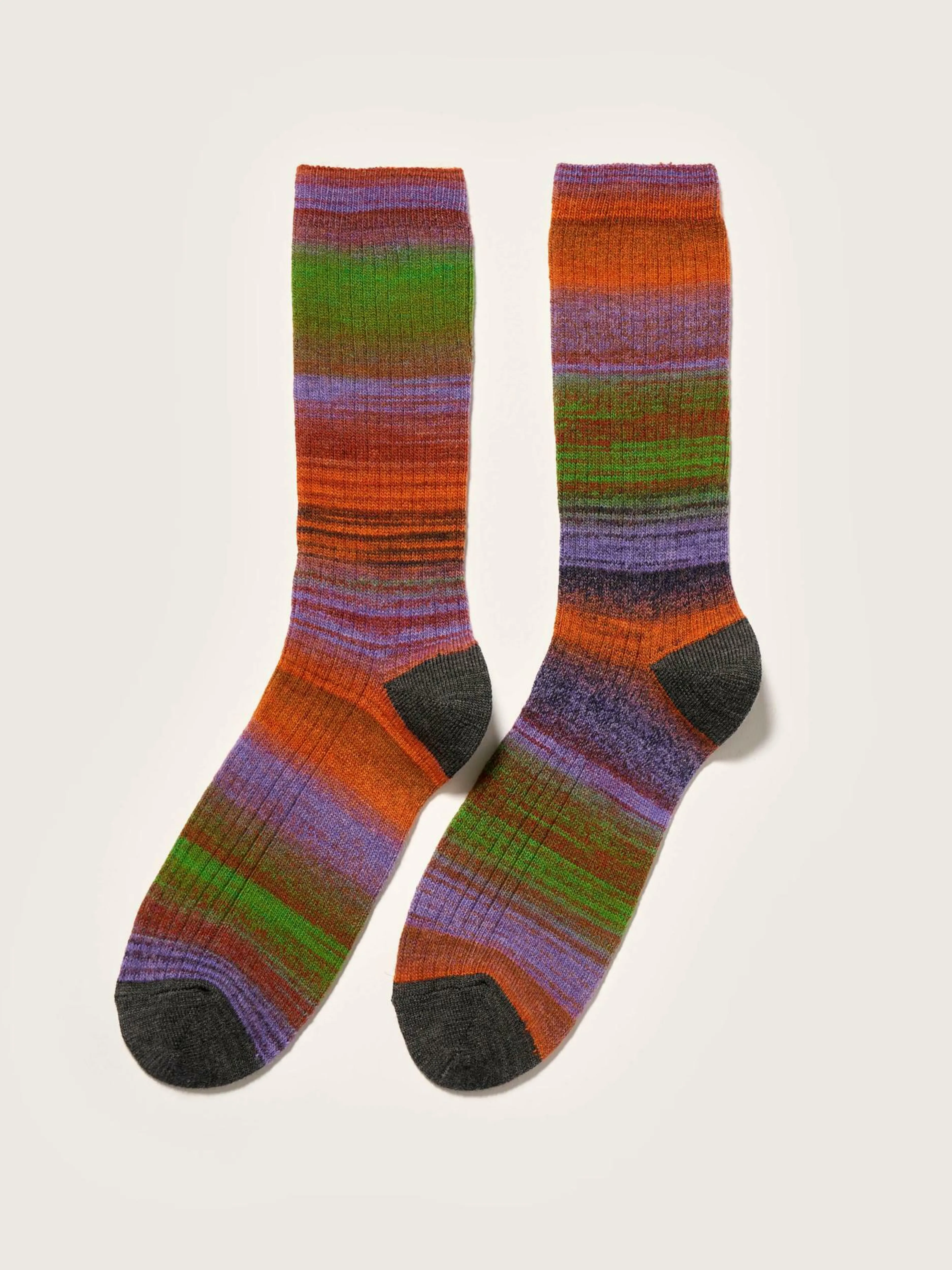 Chaussettes-Bellerose Chaussettes En Maille Baque Multicolor
