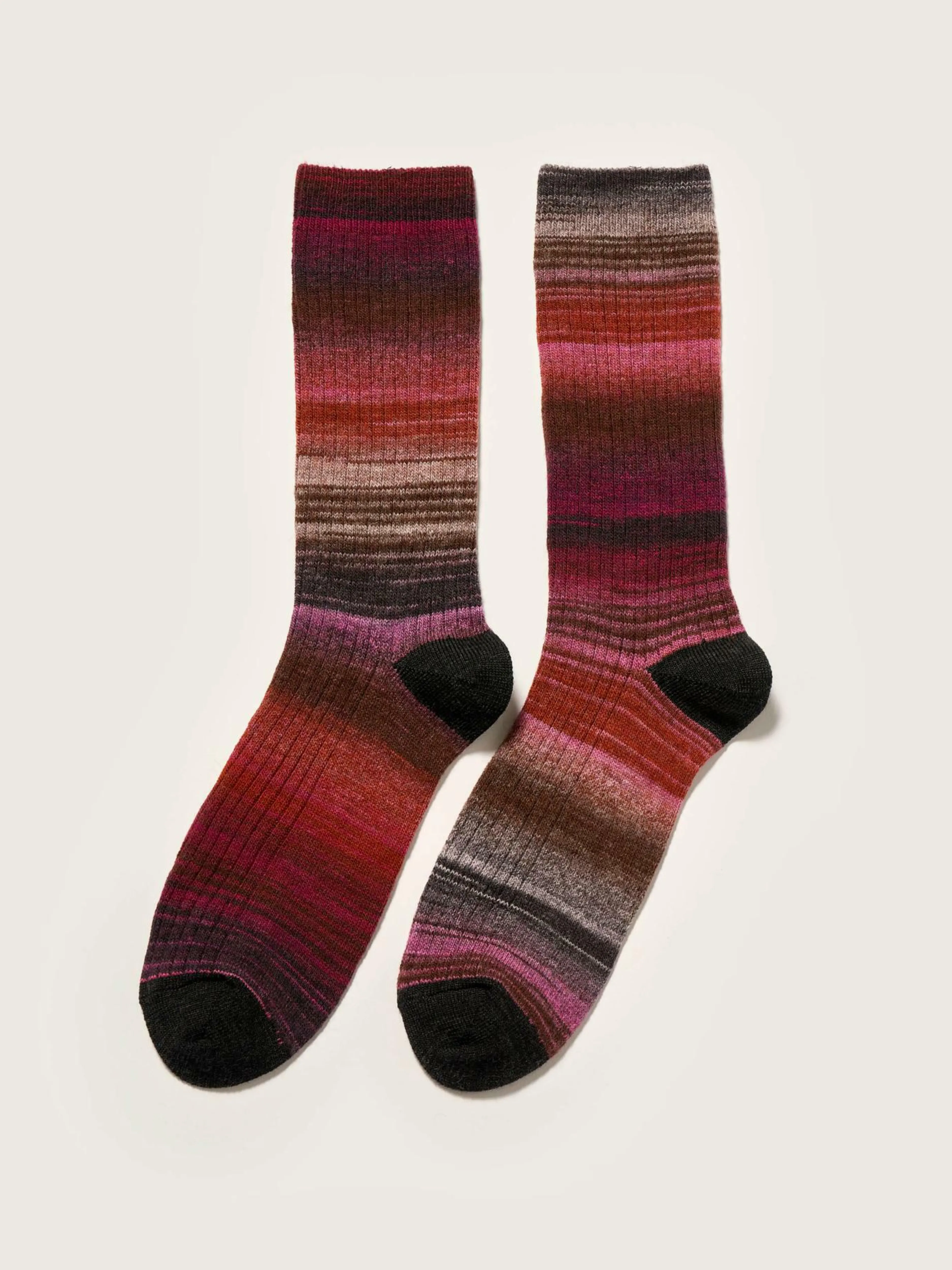 Chaussettes-Bellerose Chaussettes En Maille Baque Multicolor