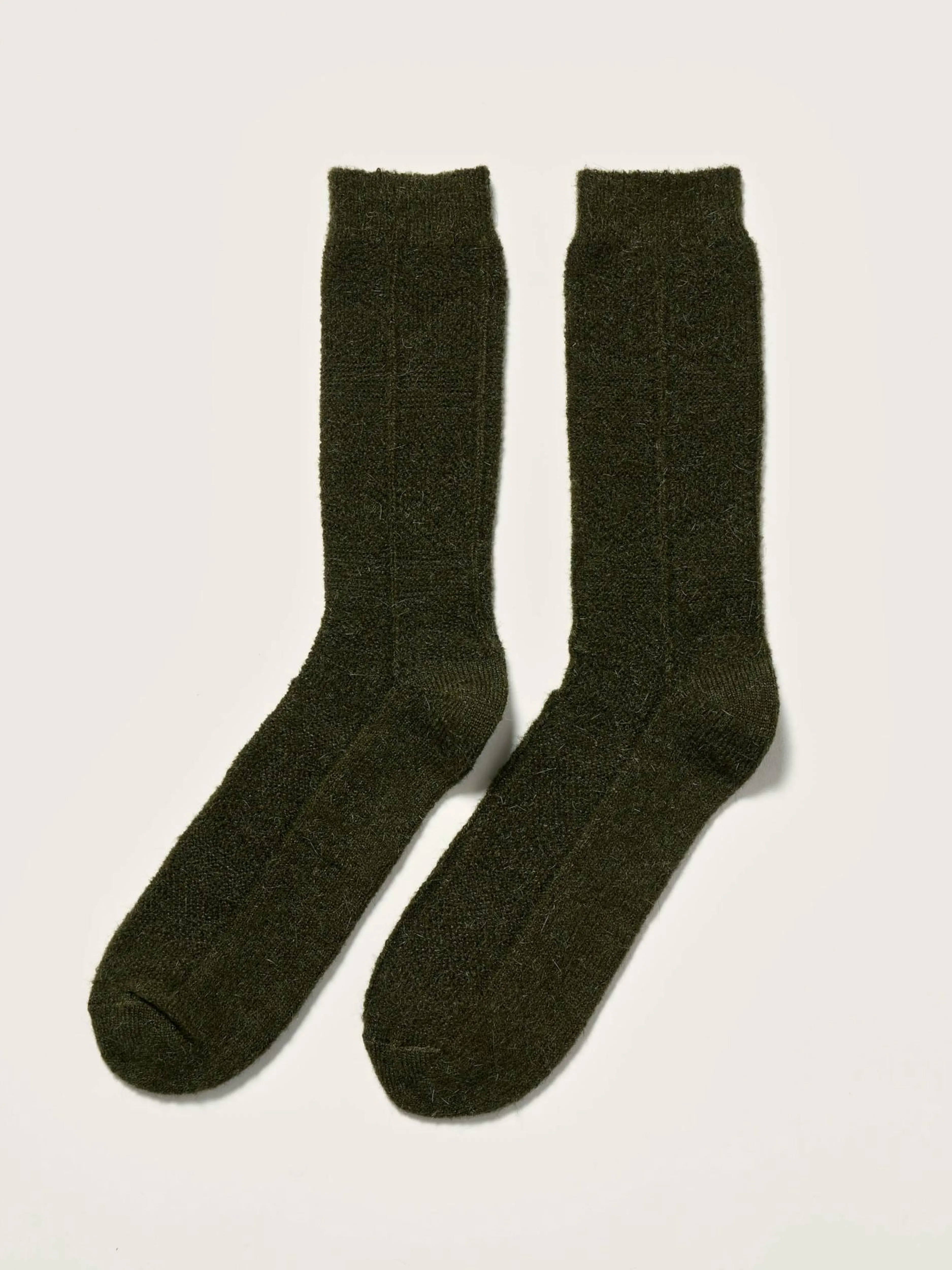 Chaussettes-Bellerose Chaussettes Fabul Dark olive