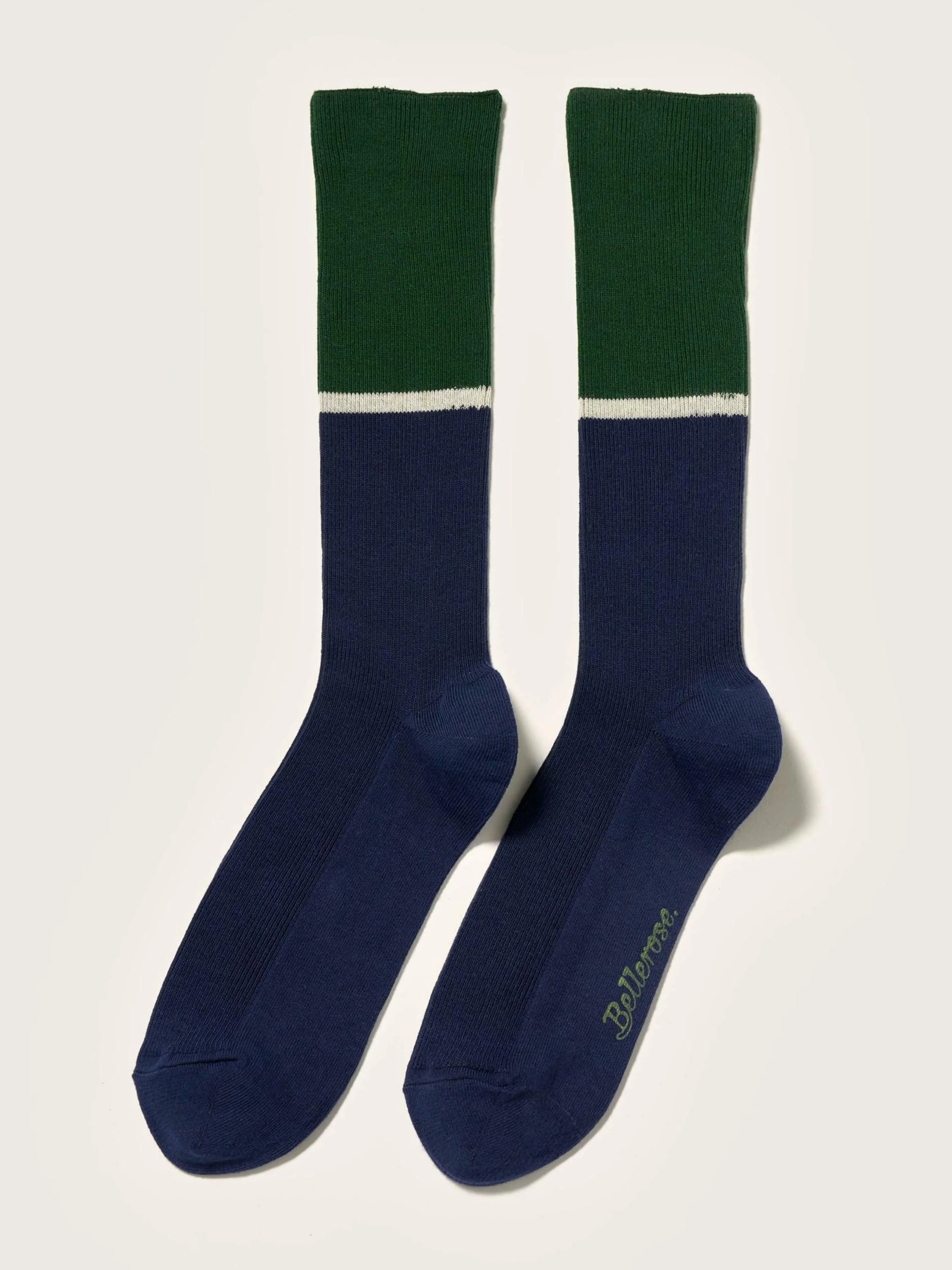Chaussettes-Bellerose Chaussettes Montantes Boppi Sea pine / Worker