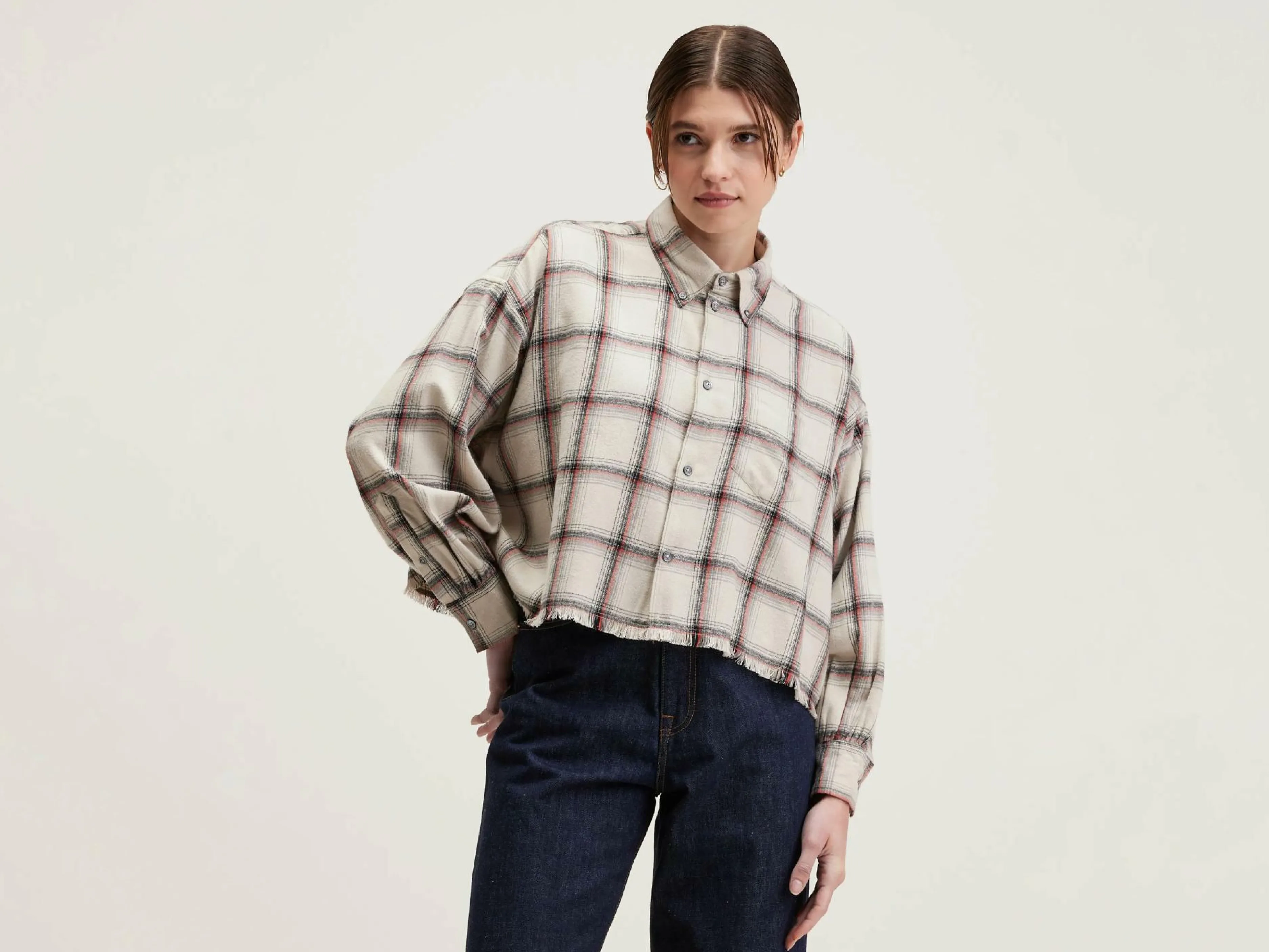 Blouses & Chemises-Bellerose Chemise à Carreaux Kraft