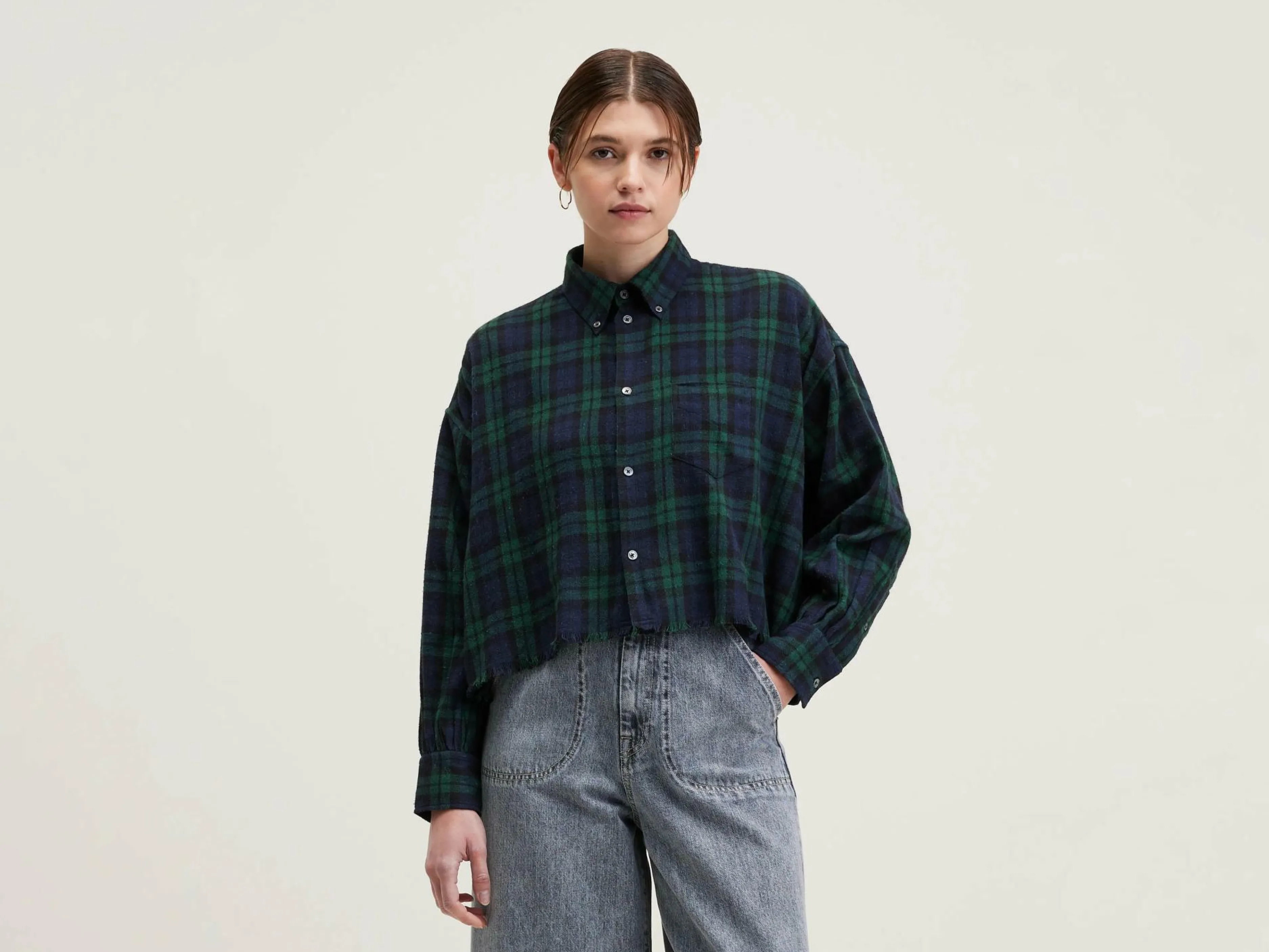 Blouses & Chemises-Bellerose Chemise à Carreaux Kraft