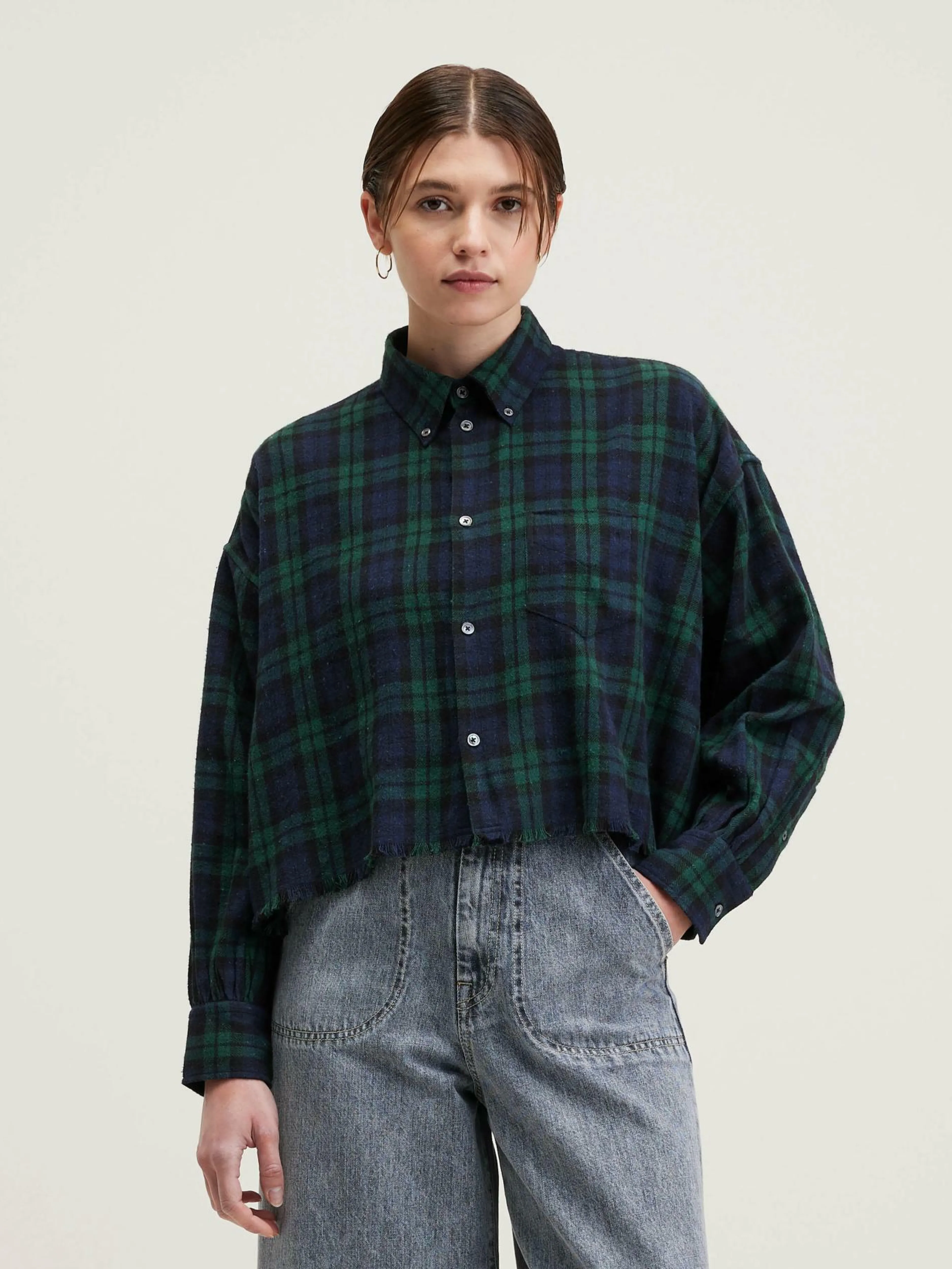 Blouses & Chemises-Bellerose Chemise à Carreaux Kraft