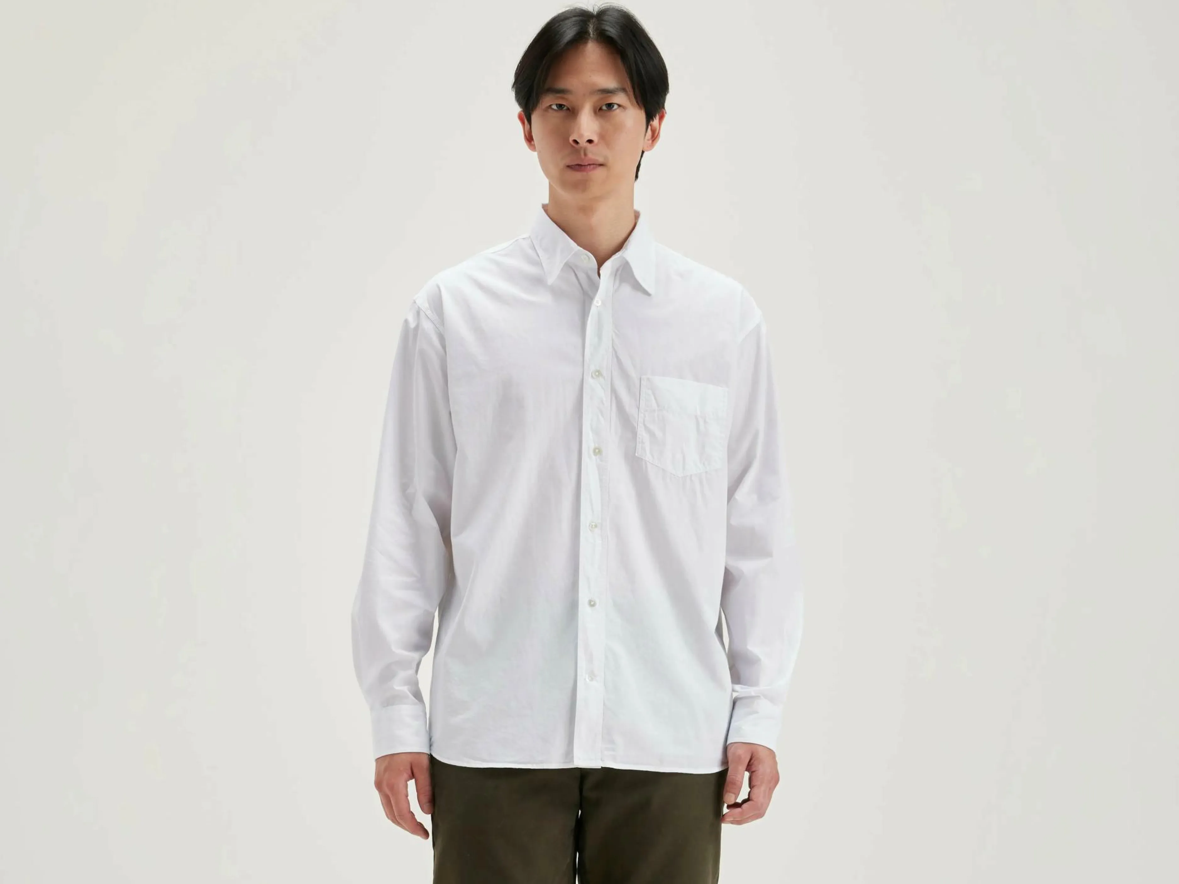 Chemises-Bellerose Chemise Décontractée Lighty White