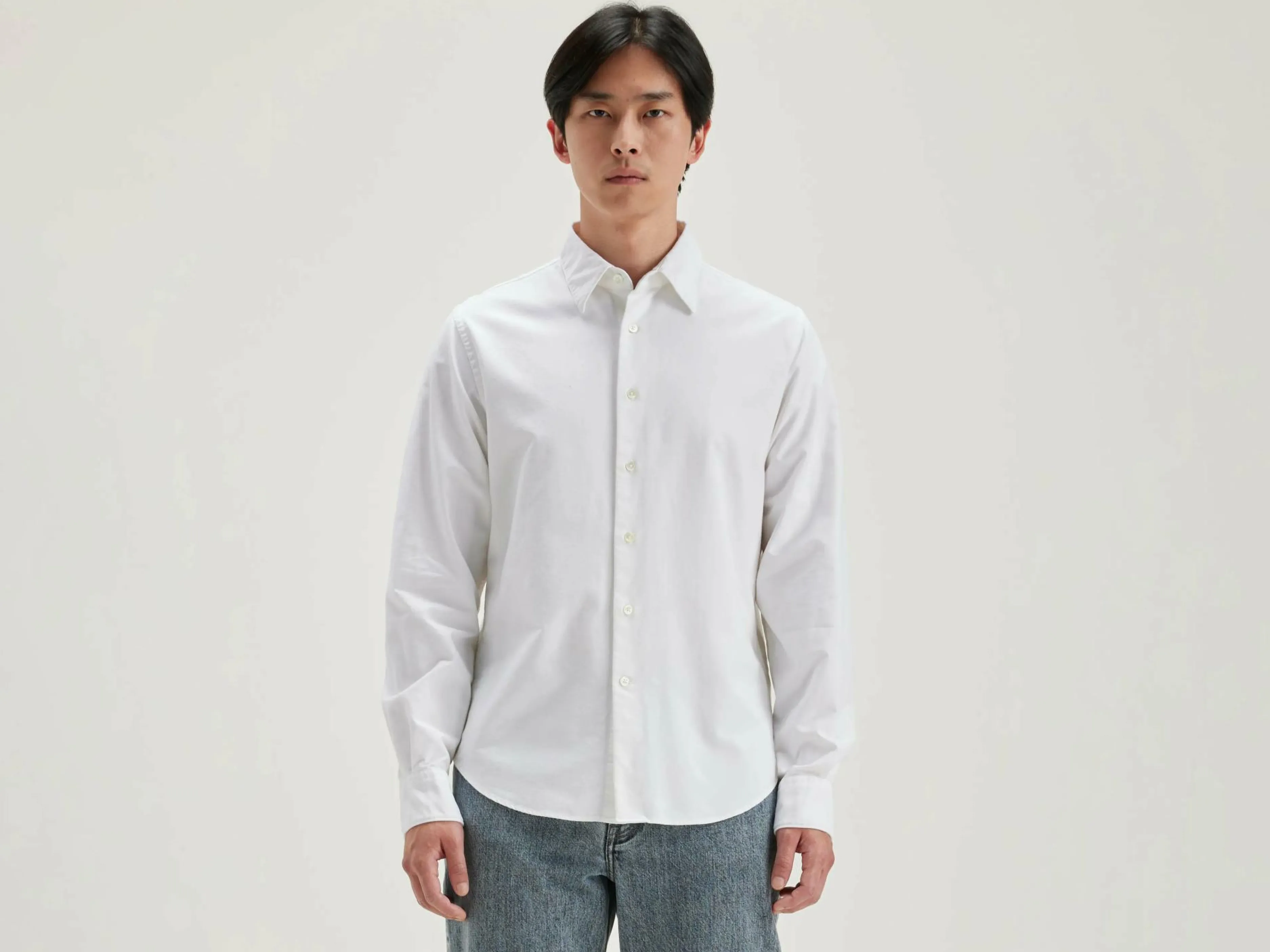 Chemises-Bellerose Chemise En Popeline Franklin White