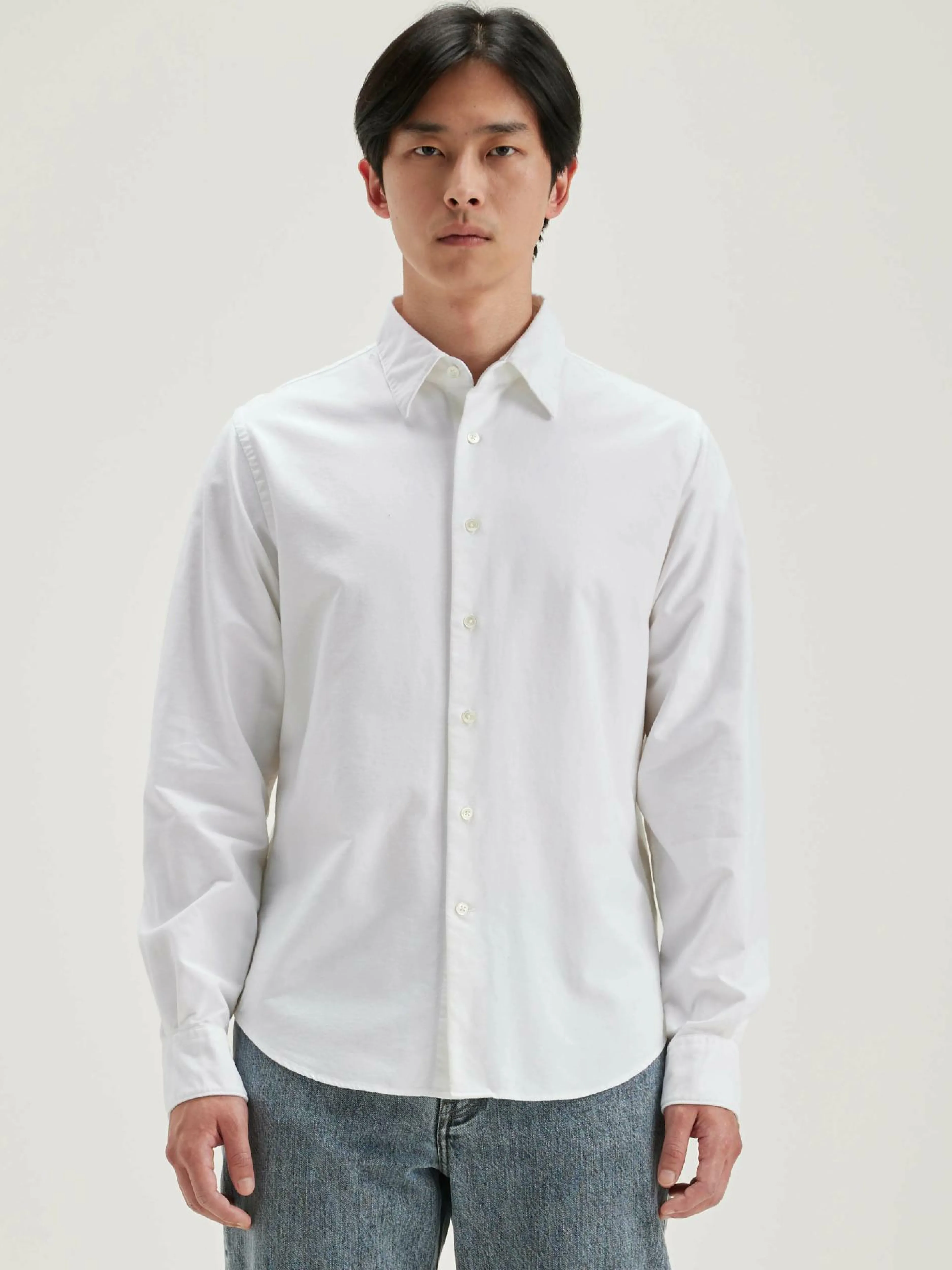 Chemises-Bellerose Chemise En Popeline Franklin White