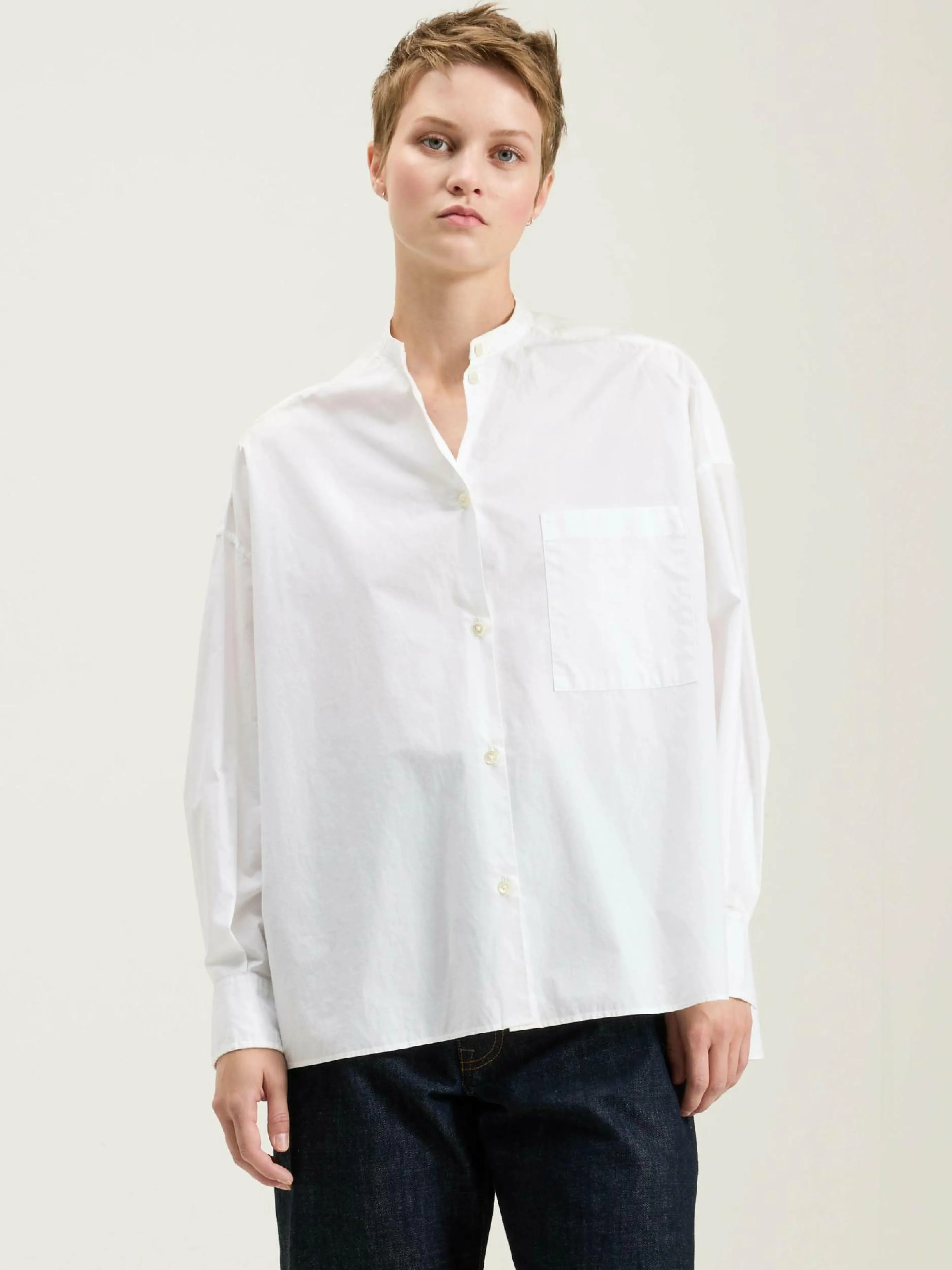 Blouses & Chemises-Bellerose Chemise En Popeline Gorky White