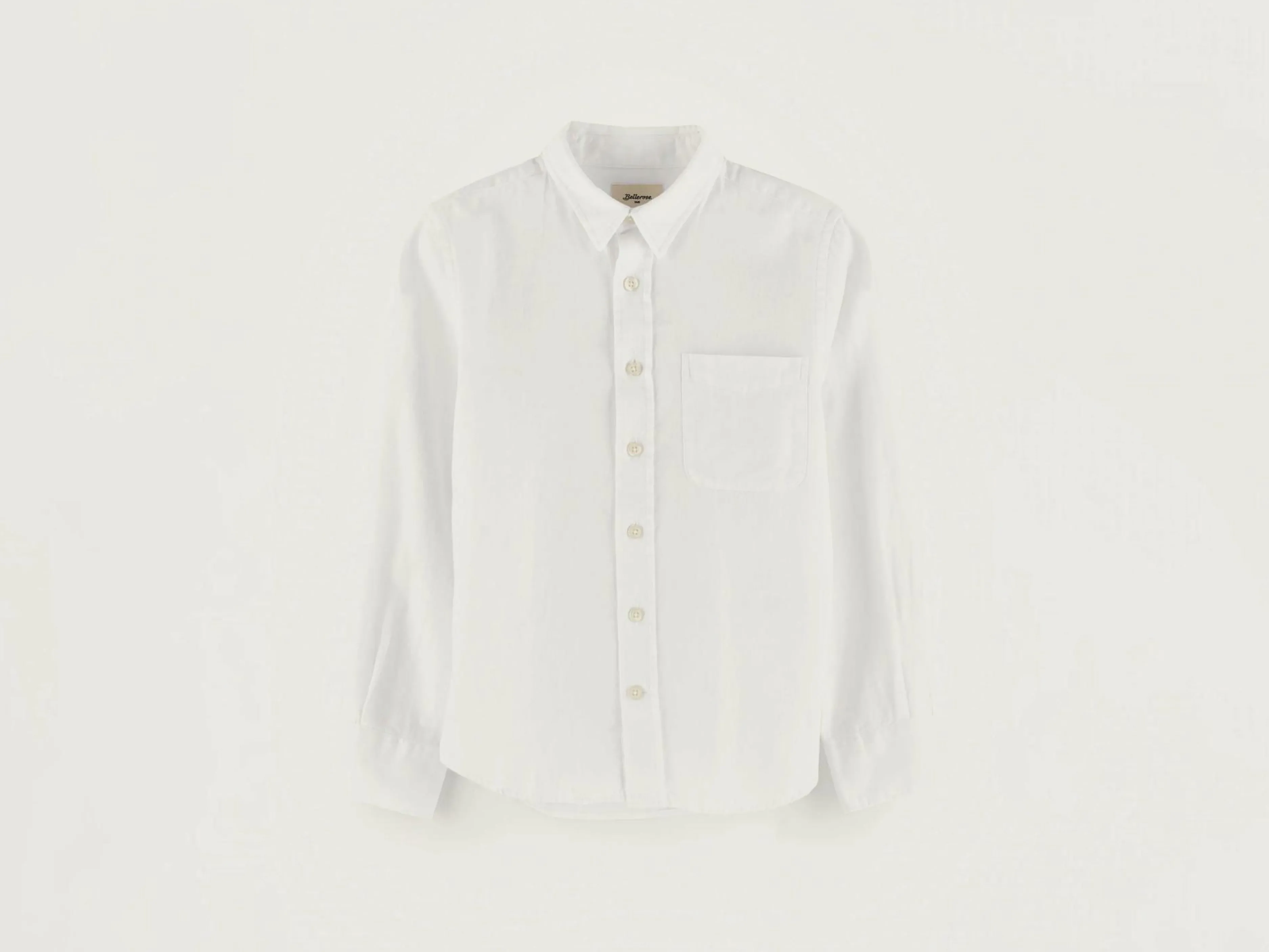 Chemises-Bellerose Chemise Oxford Ganix White