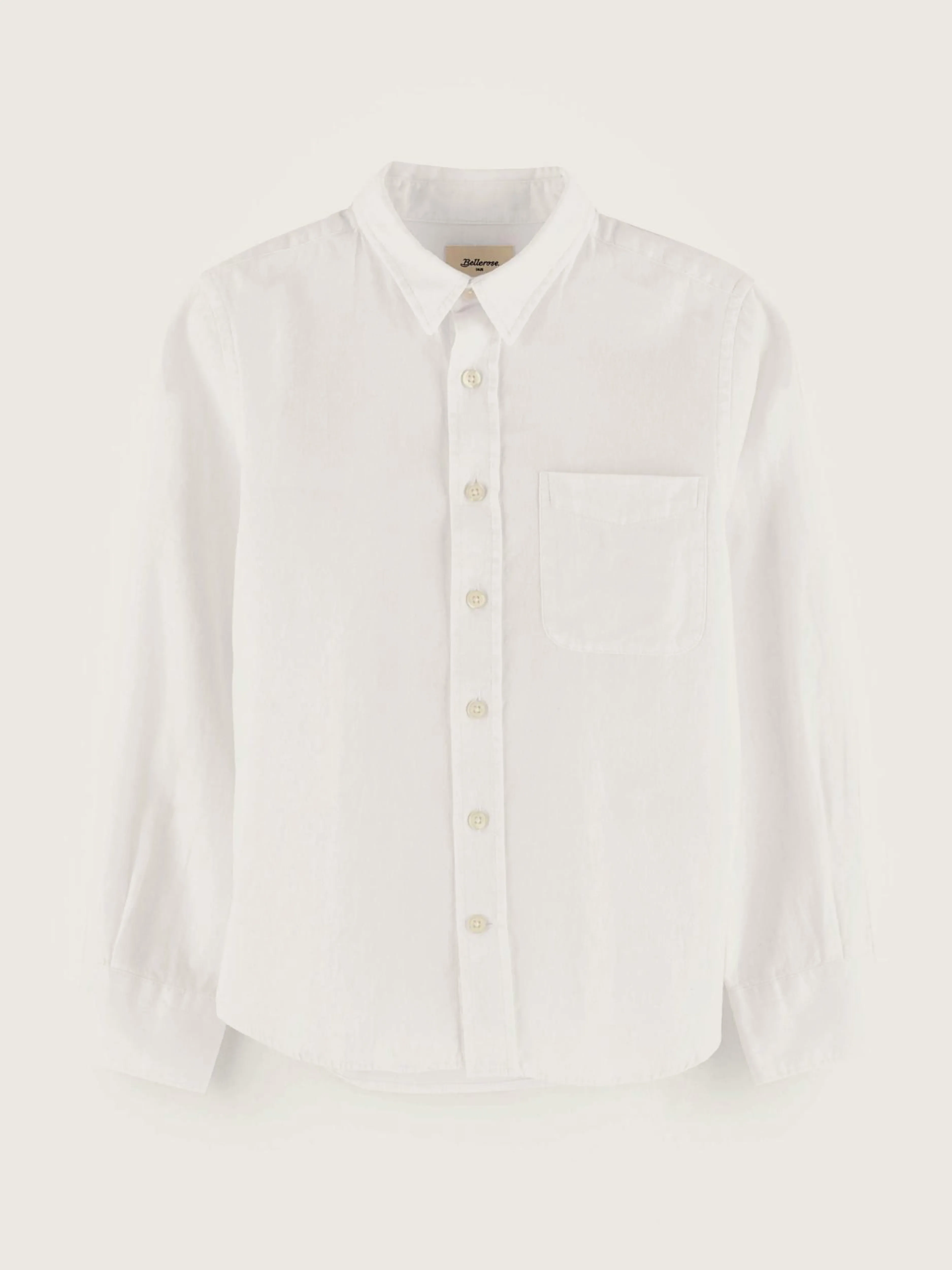 Chemises-Bellerose Chemise Oxford Ganix White