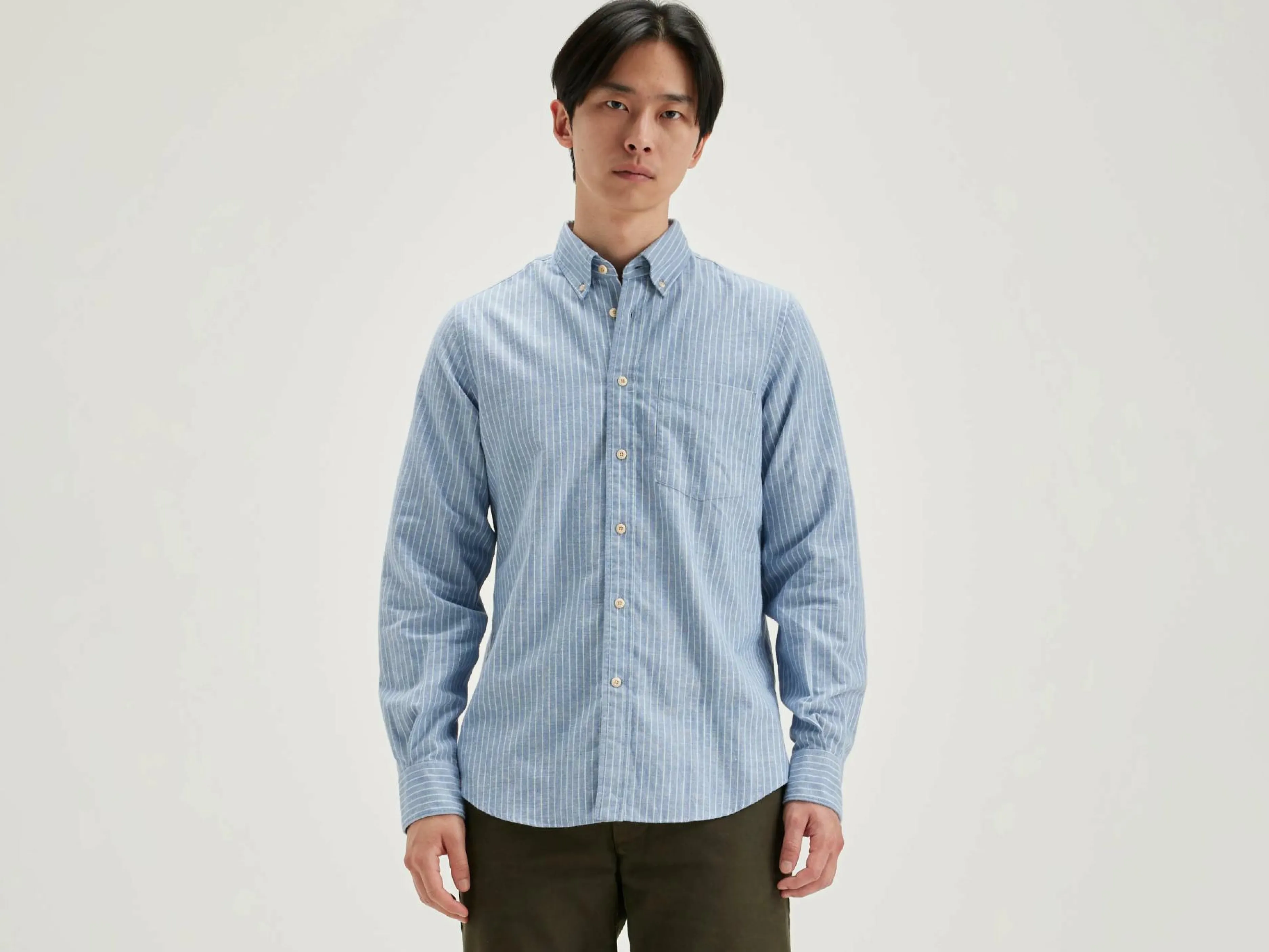 Chemises-Bellerose Chemise Slim Mire Drizzle