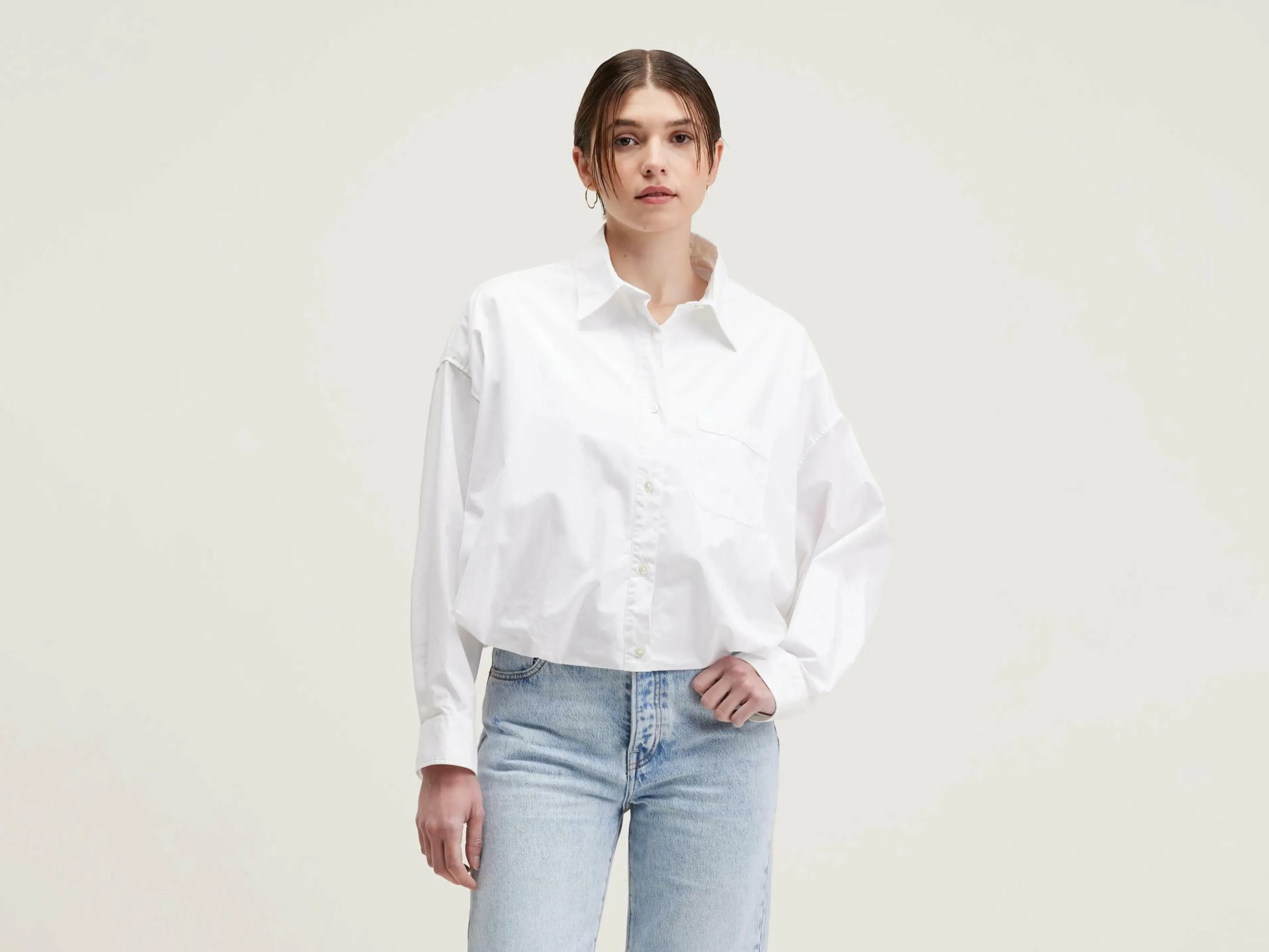 Blouses & Chemises-Bellerose Chemise Volumineuse Graham White