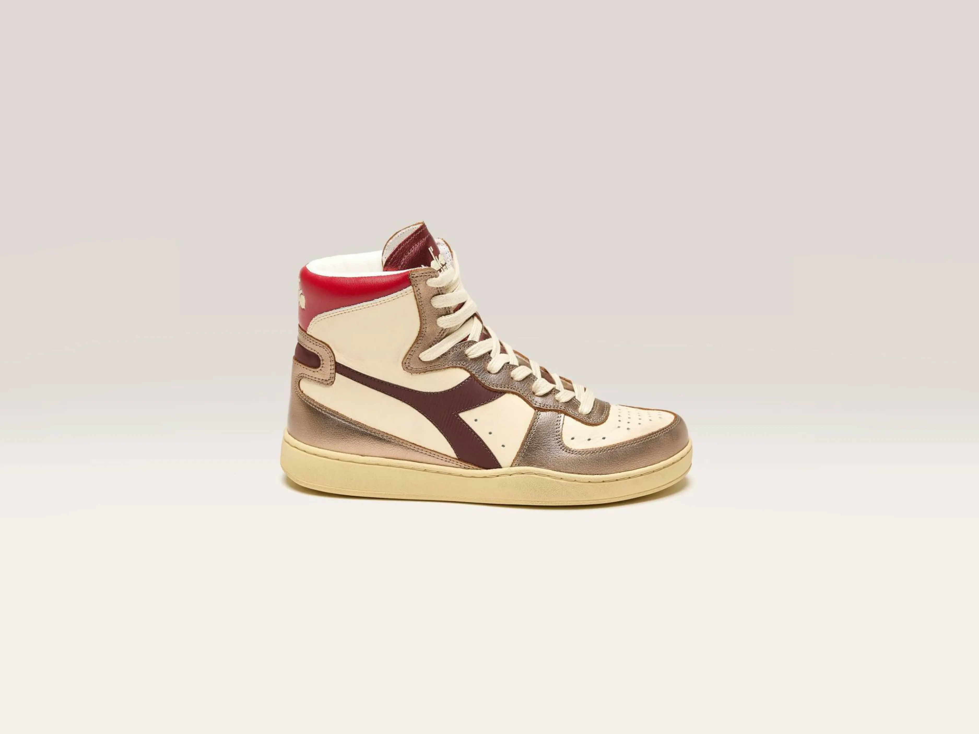 Sneakers-Diadora Mi Basket Métal Mix Usé Pour Femmes