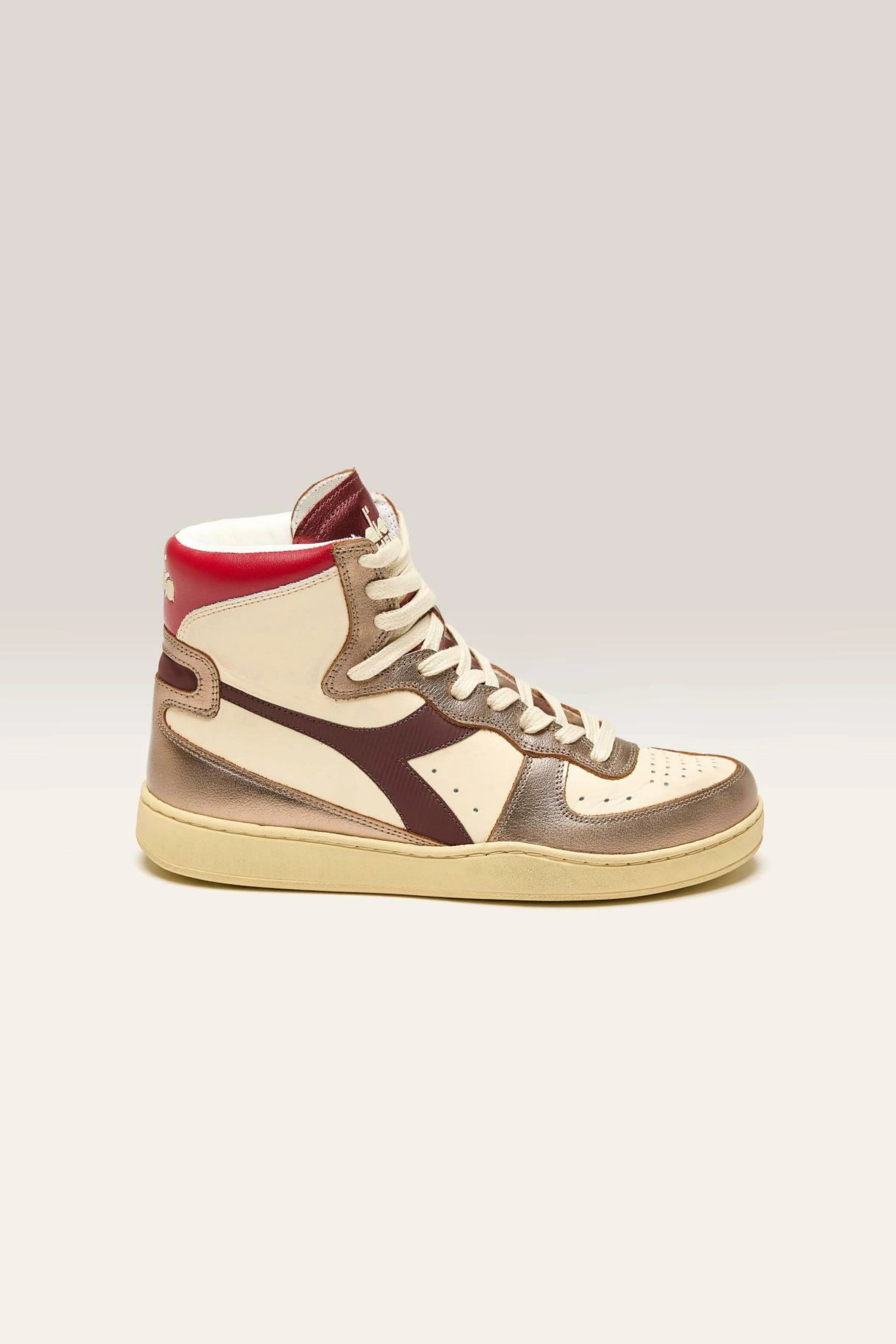 Sneakers-Diadora Mi Basket Métal Mix Usé Pour Femmes