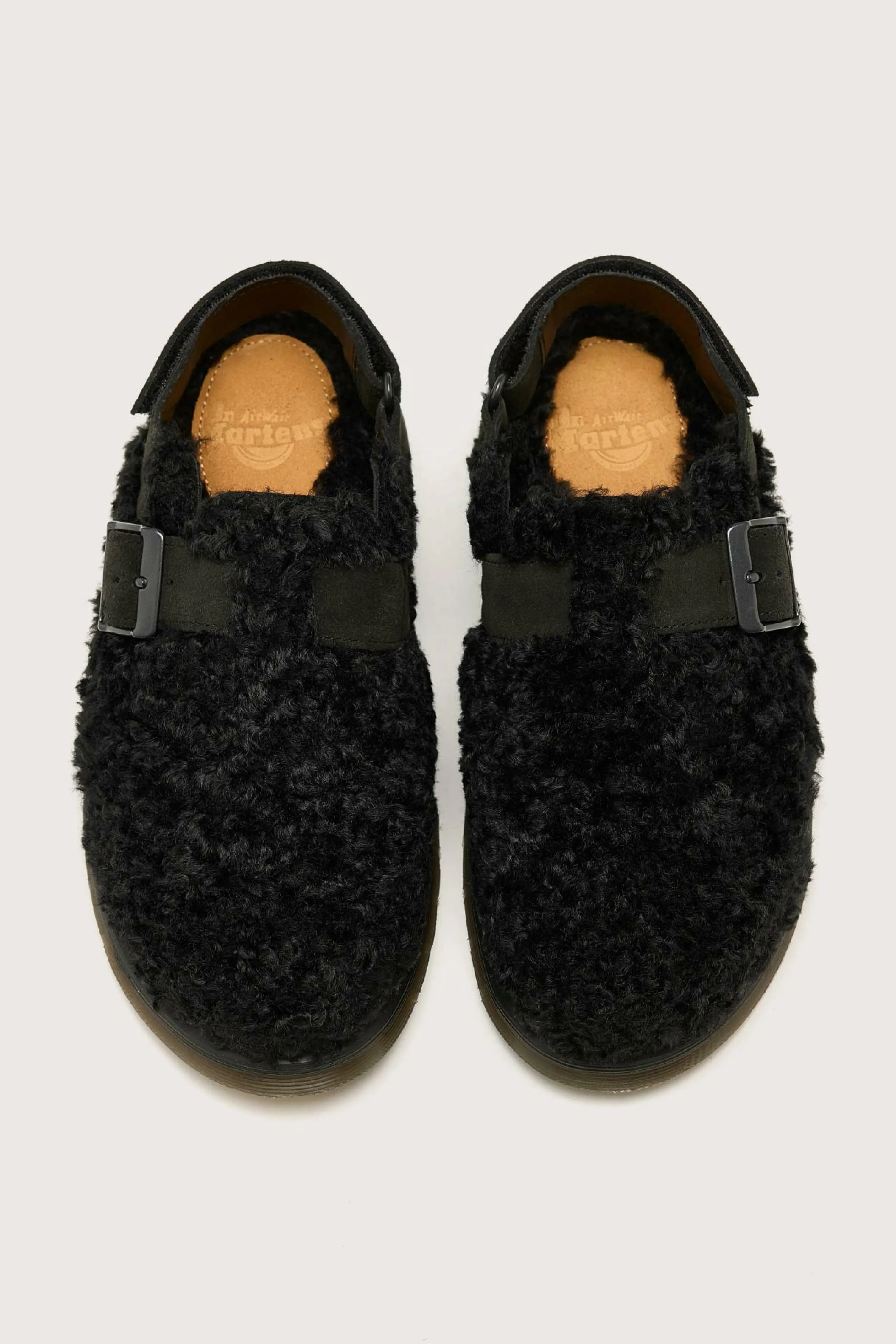 Sabots-Dr martens DR. MARTENS Mules Jorge II En Daim & Borg Pour Femmes