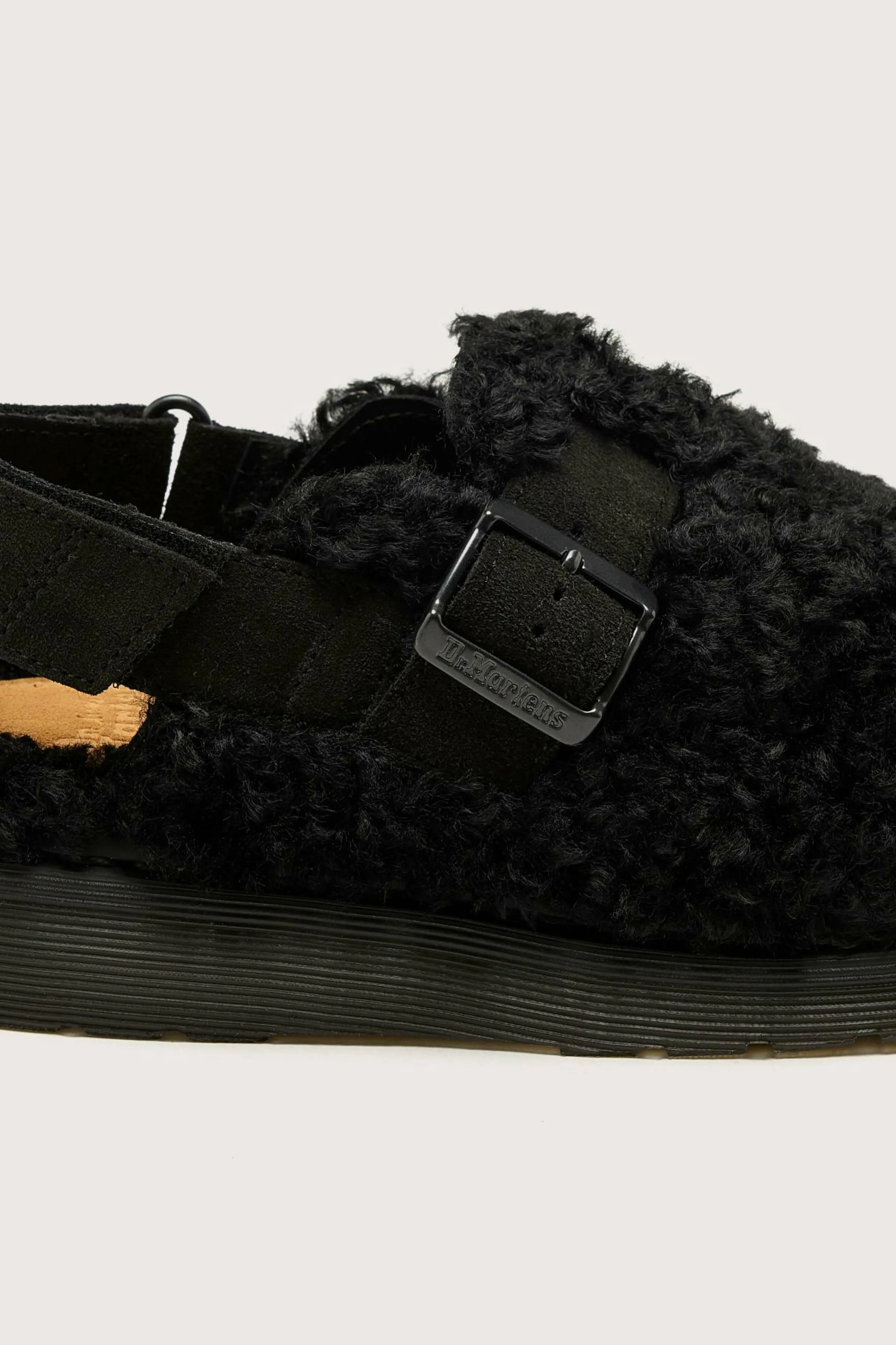 Sabots-Dr martens DR. MARTENS Mules Jorge II En Daim & Borg Pour Femmes